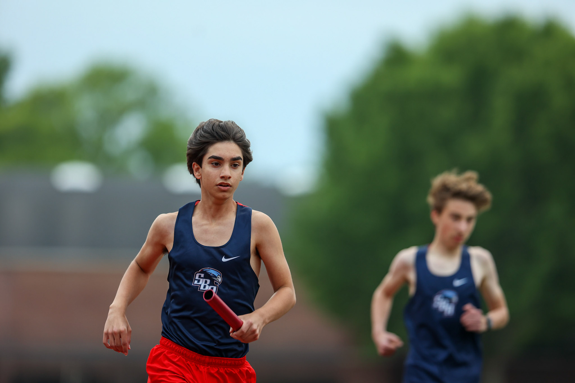 St. Benedict Track at Memphis University School in Memphis, TN on May 3, 2022. (Ryan Beatty/SBA)