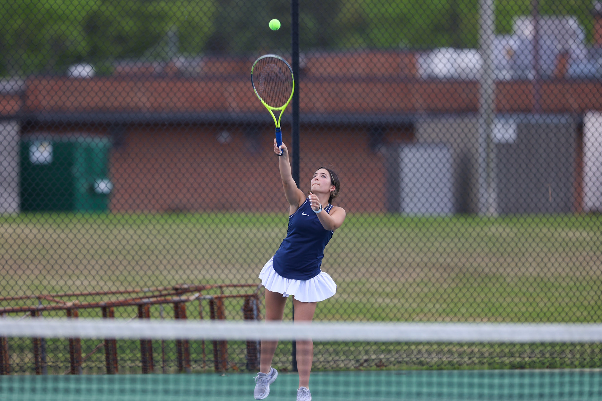 St. Benedict Tennis vs St. Agnes at St. Benedict at Auburndale High School in Memphis, TN on April 21, 2022. (Ryan Beatty/SBA)