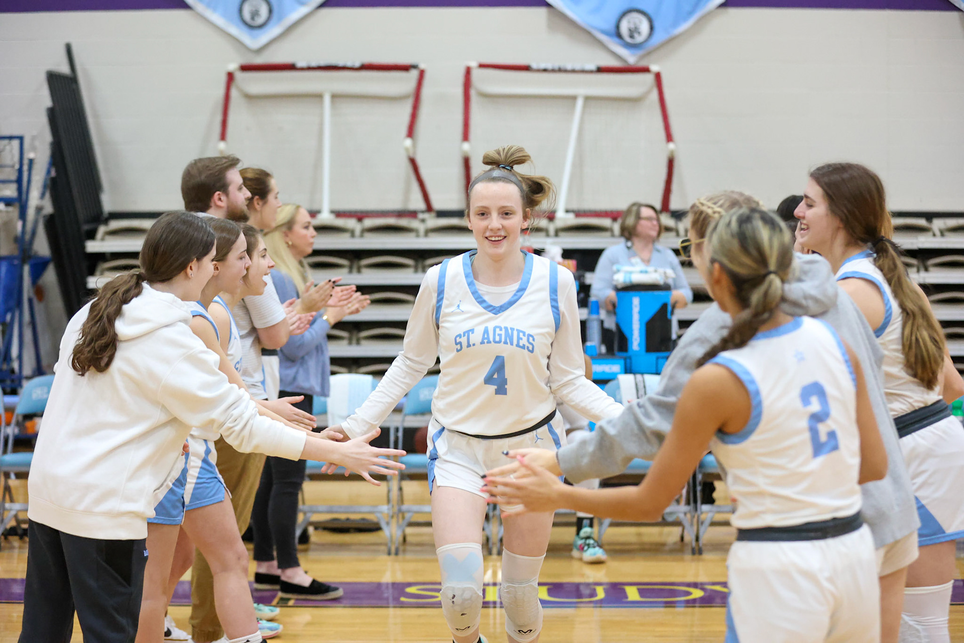 SBA Girls Basketball vs St. Agnes on Monday, January 23, 2022. (Ryan Beatty Photo)