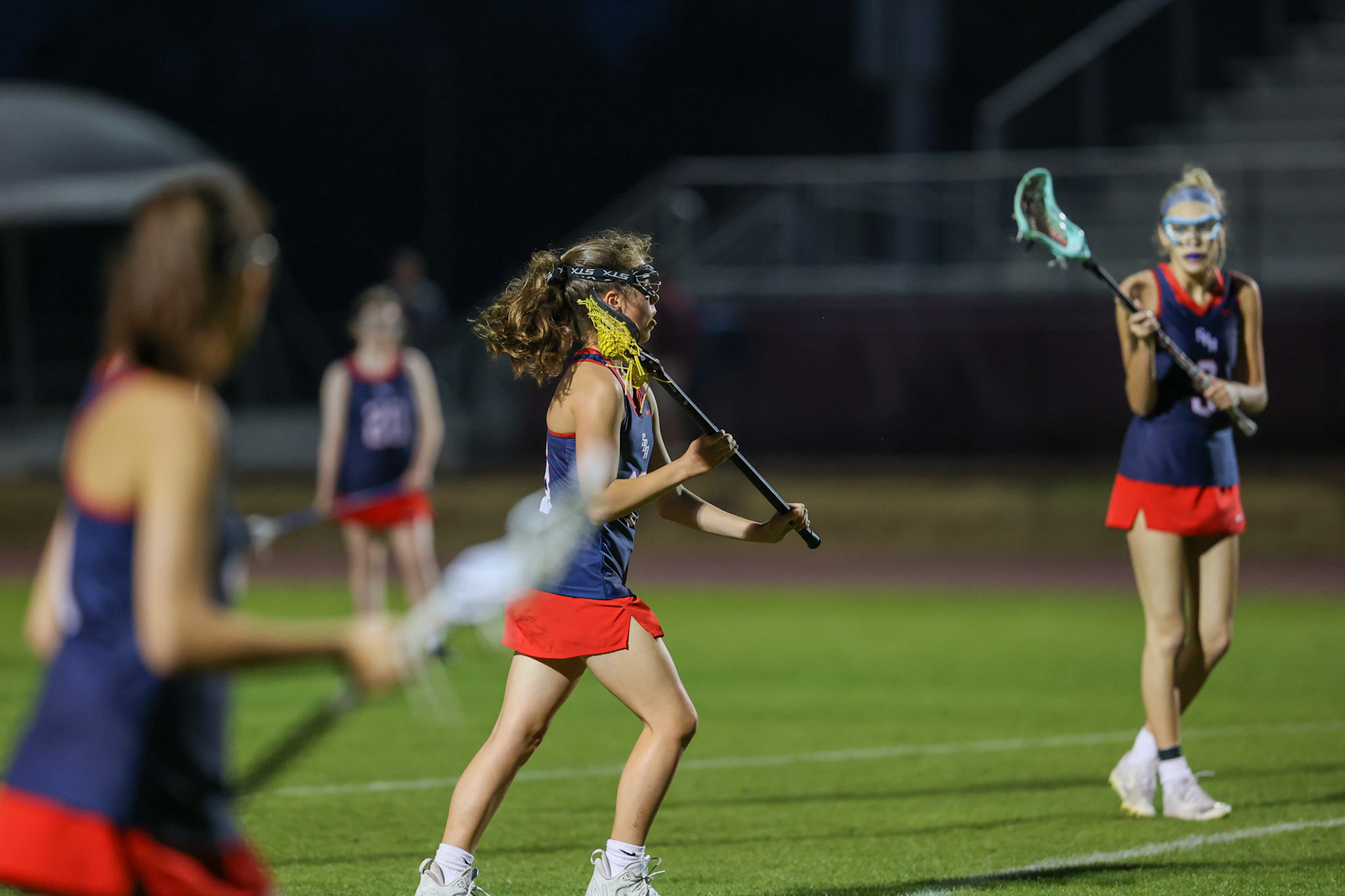 St. Benedict Lacrosse vs St. George’s at St. George’s Independent School on April 12, 2022 in Memphis, TN. (Ryan Beatty/SBA)