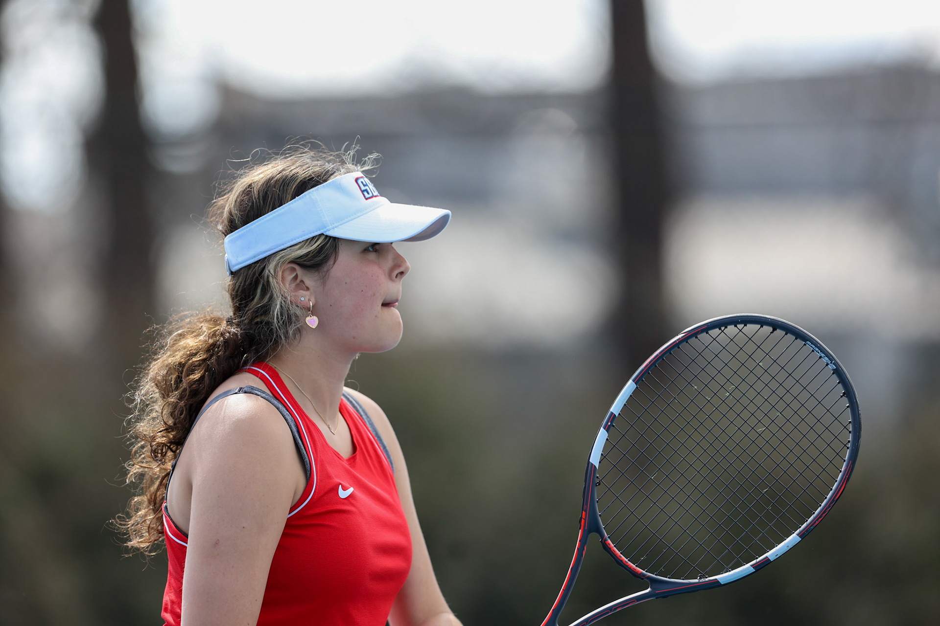 St. Benedict Tennis vs St. Mary’s on April 5, 2022 at St. Benedict at Auburndale High School in Memphis, TN. (Ryan Beatty/SBA)