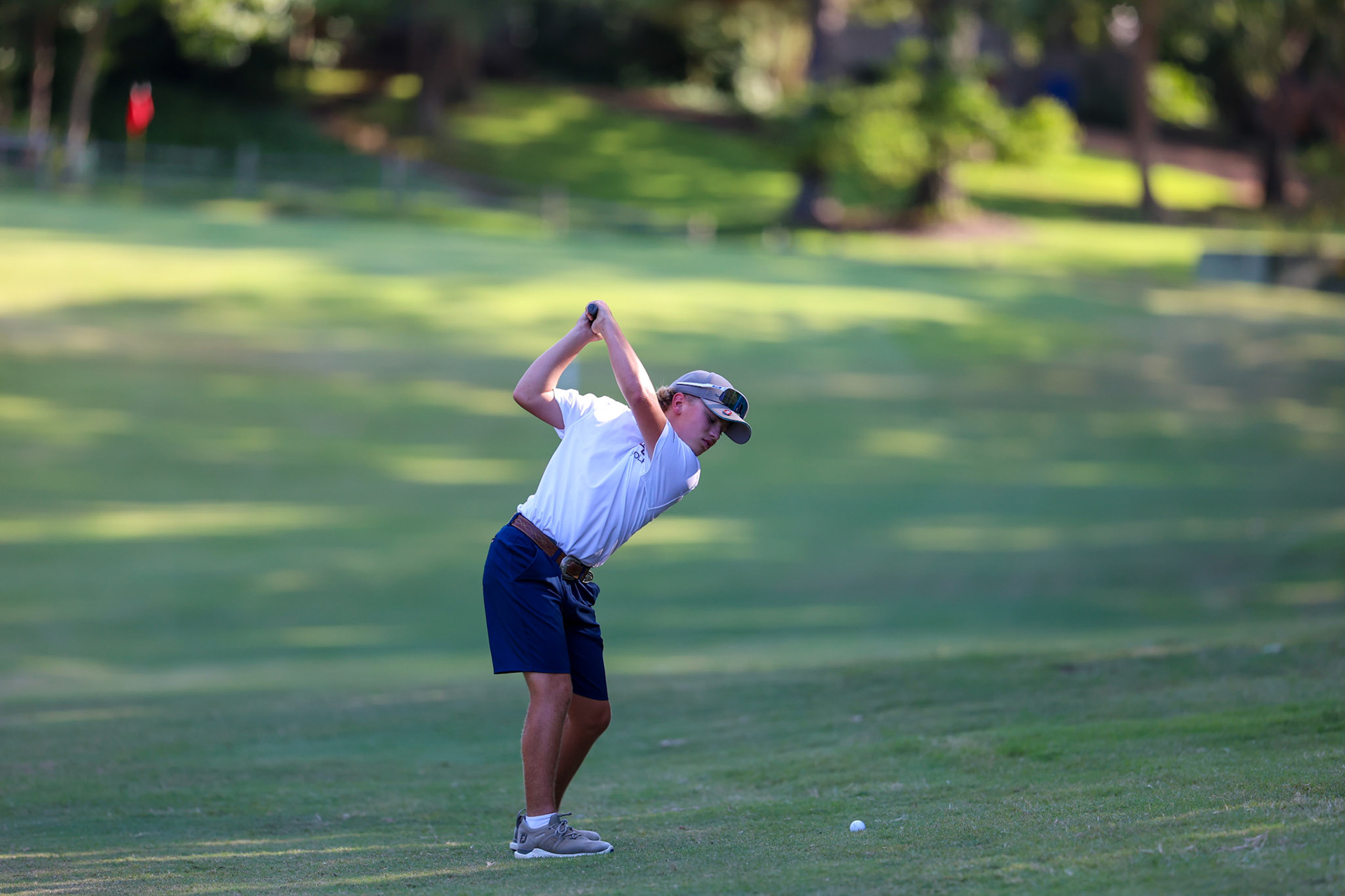 St. Benedict Boys Golf vs Briarcrest at the Lakeland Golf Club on Thursday, September 15, 2022. (Ryan Beatty/SBA)