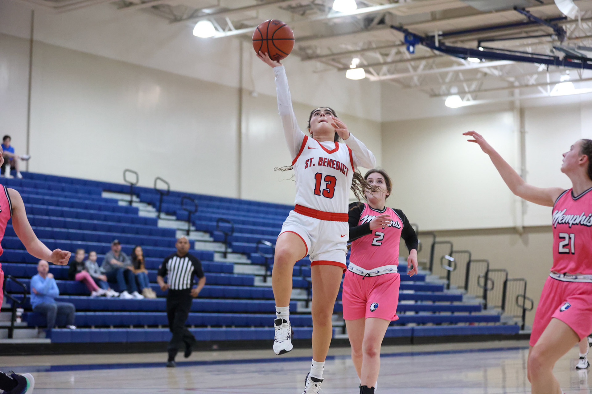 SBA Girls Basketball vs MHEA. (Ryan Beatty Photo)