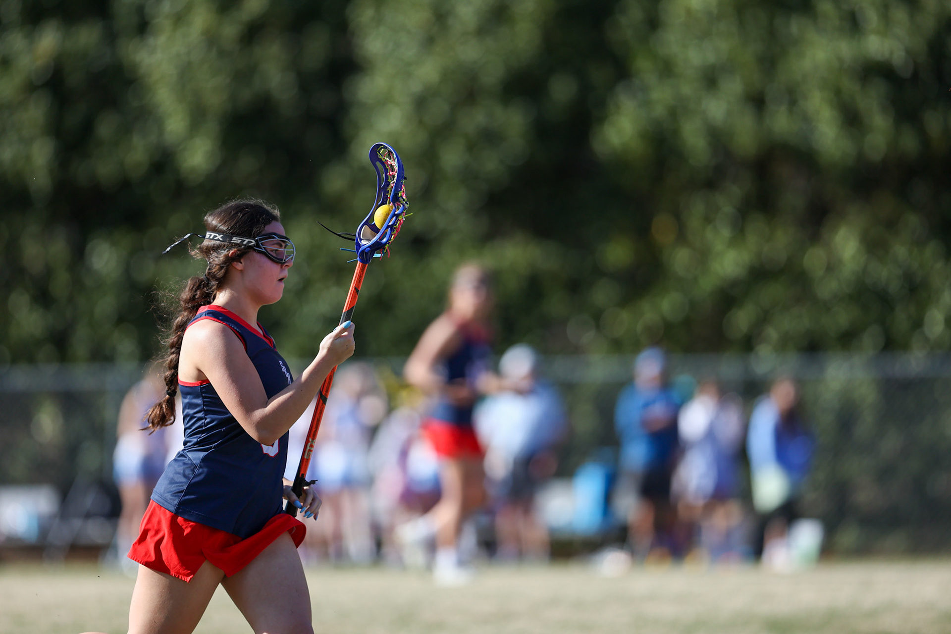 St. Benedict Girls Lacrosse vs St. Agnes on April 5, 2022 at St. Agnes Academy in Memphis, TN. (Ryan Beatty/SBA)