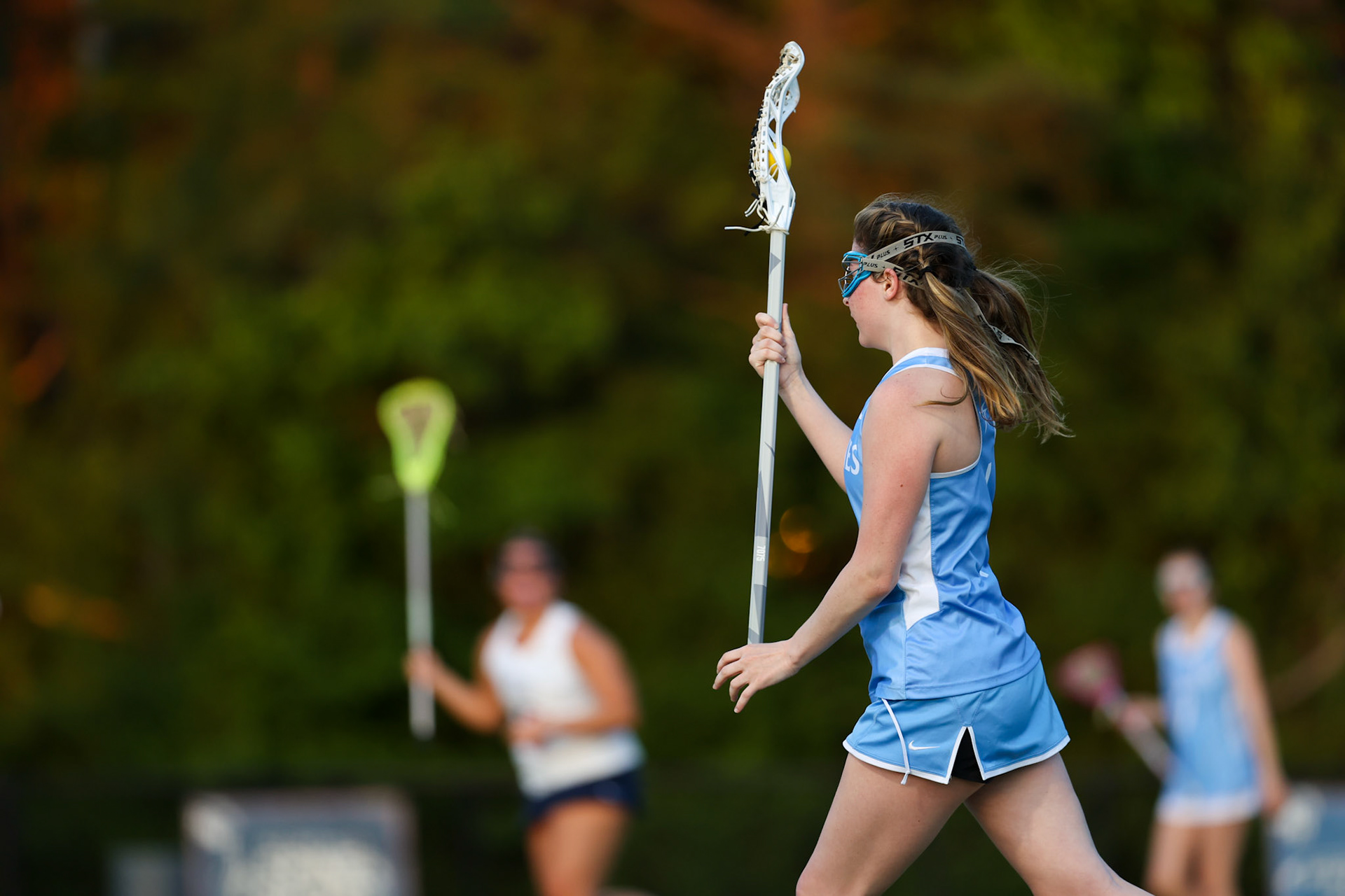 St. Benedict Girls Lacrosse vs St. Agnes on Senior Night at St. Benedict at Auburndale in Memphis, TN on April 19, 2022. (Ryan Beatty/SBA)