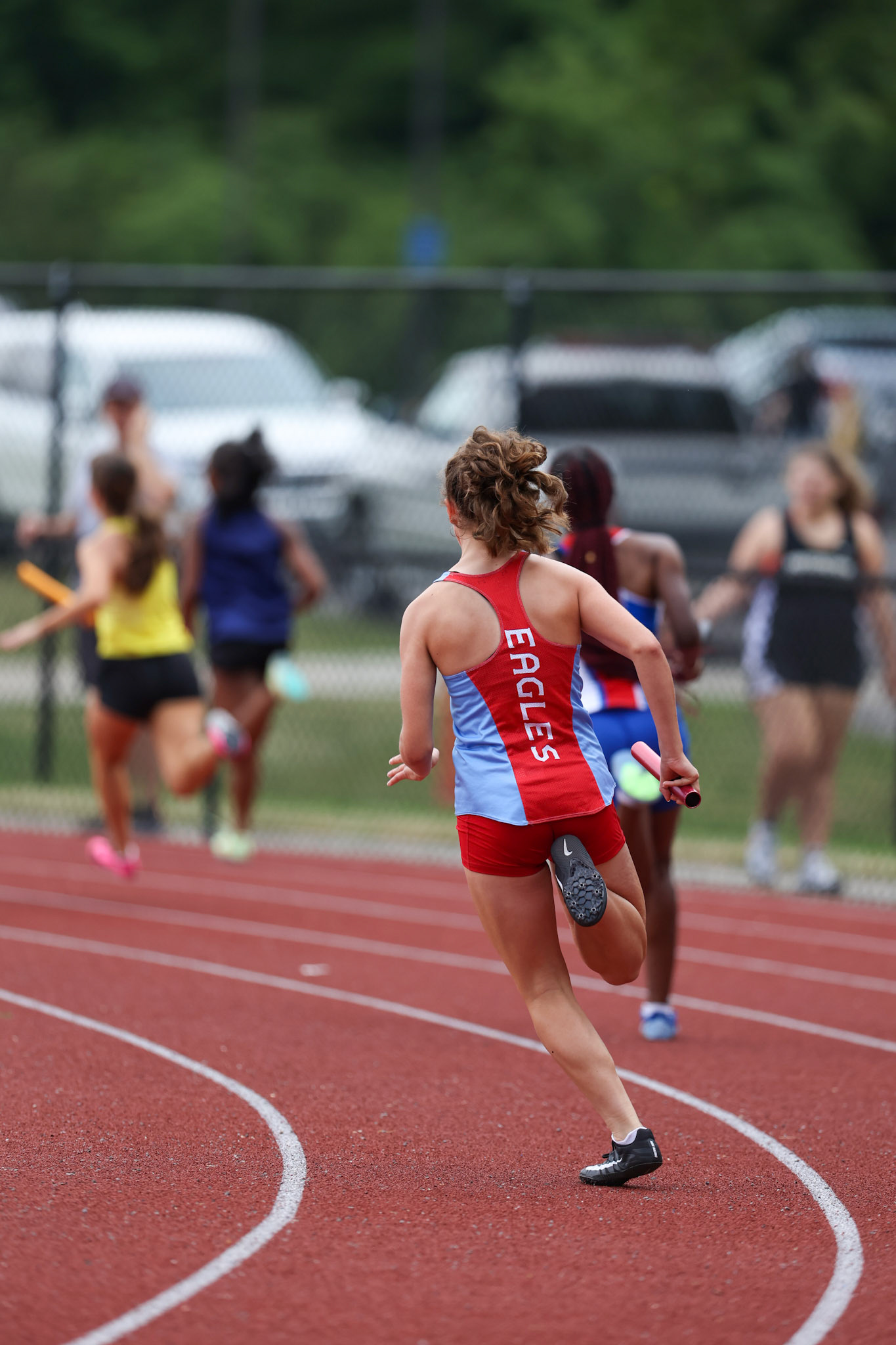 St. Benedict Track at Memphis University School in Memphis, TN on May 3, 2022. (Ryan Beatty/SBA)