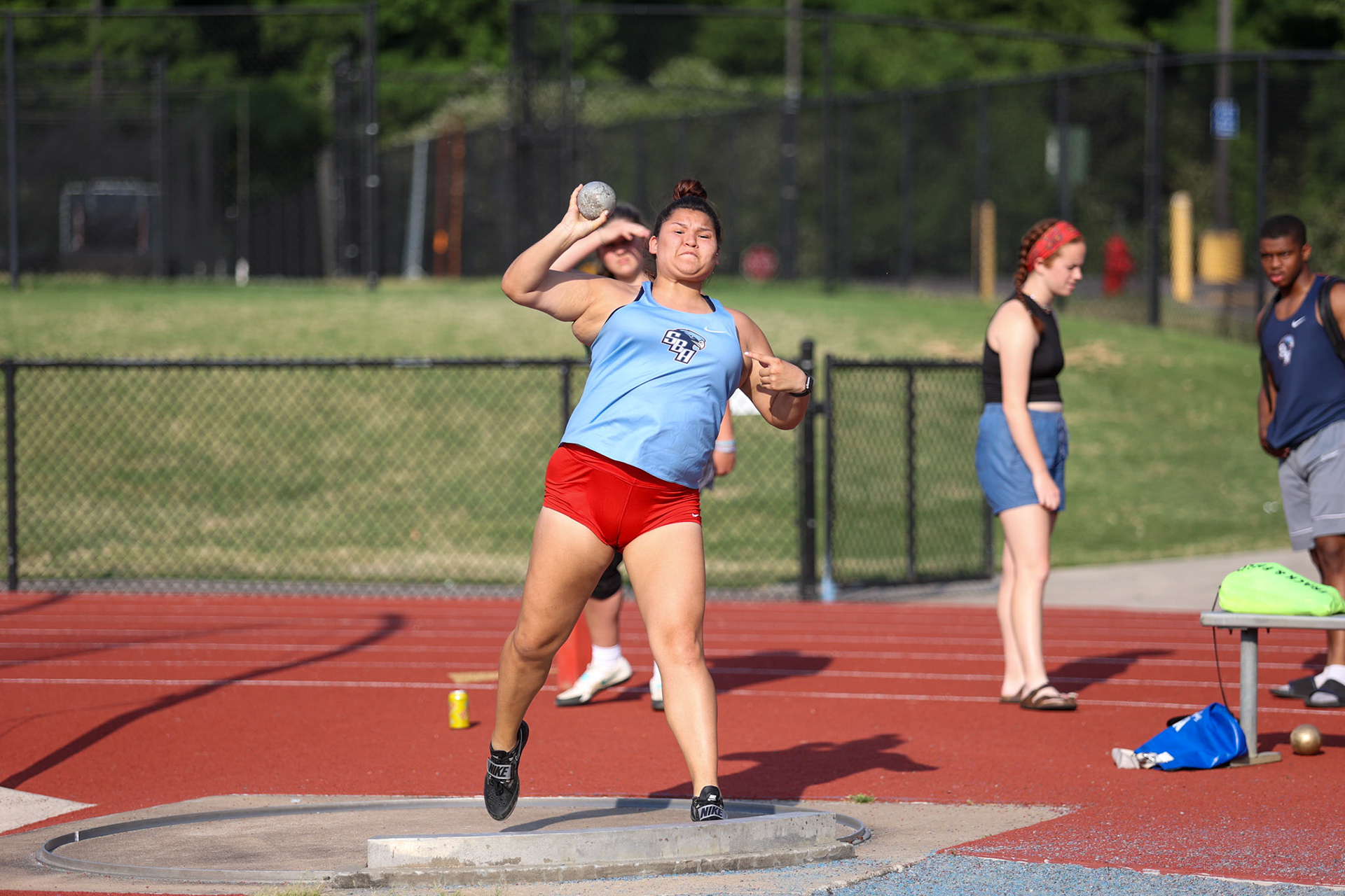 St. Benedict Track at MUS Region Meet on May 11, 2022. (Ryan Beatty/SBA)