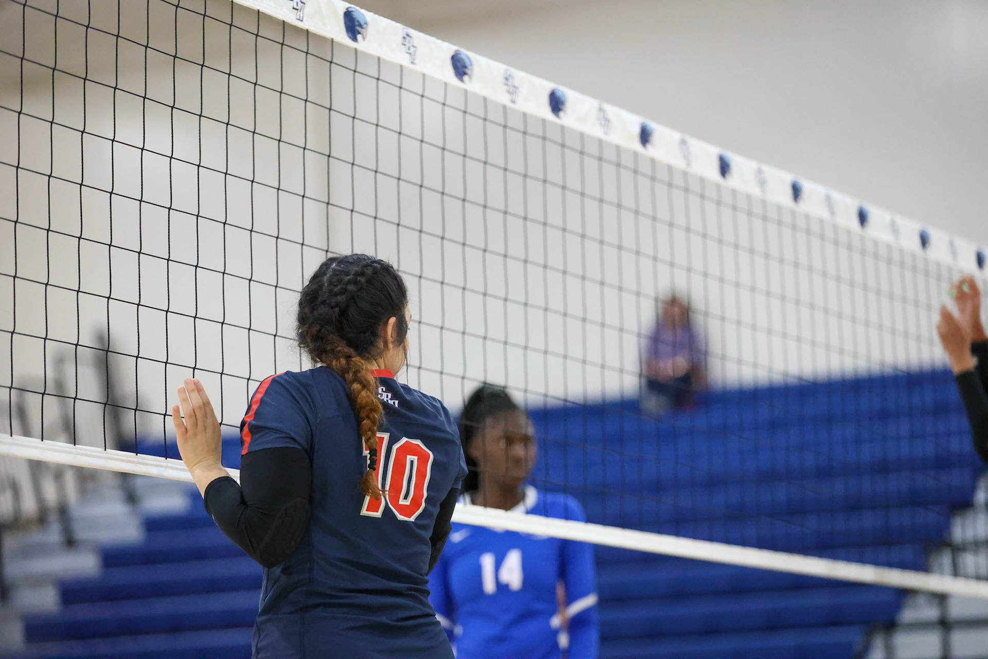 St. Benedict Volleyball vs West Memphis at St. Benedict on Monday, September 12, 2022. (Ryan Beatty/SBA)