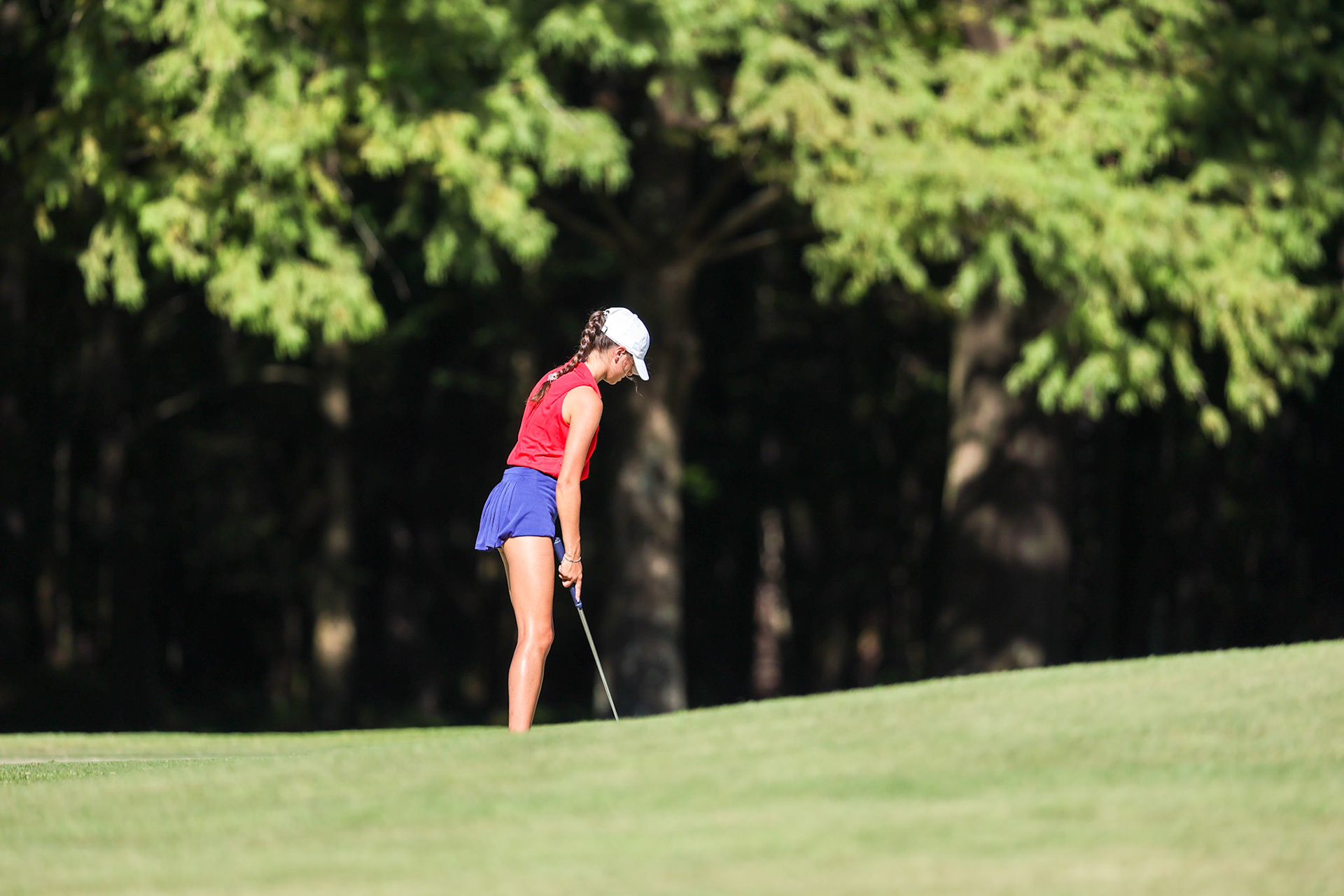 St. Benedict Girls Golf at Windyke on August 31, 2022. (Ryan Beatty/SBA)