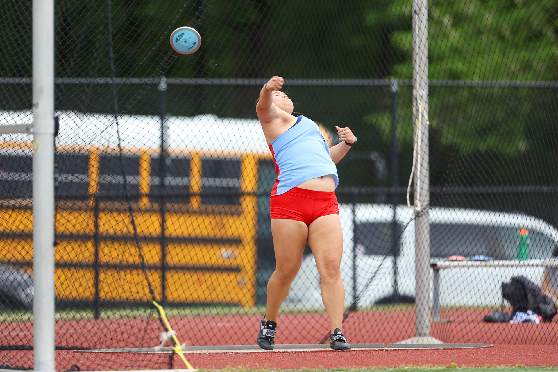 St. Benedict Track at Memphis University School in Memphis, TN on May 3, 2022. (Ryan Beatty/SBA)