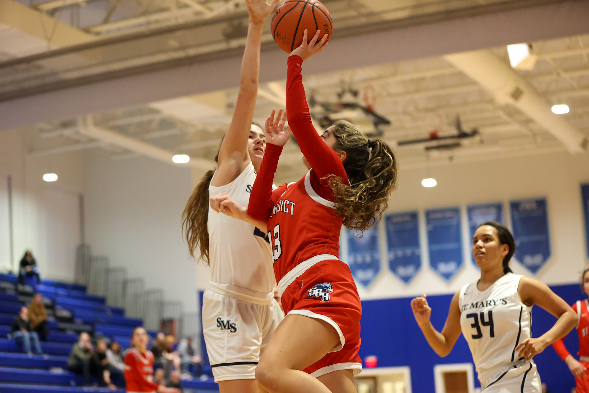 SBA Girls Basketball vs St. Mary’s. (Ryan Beatty Photo)