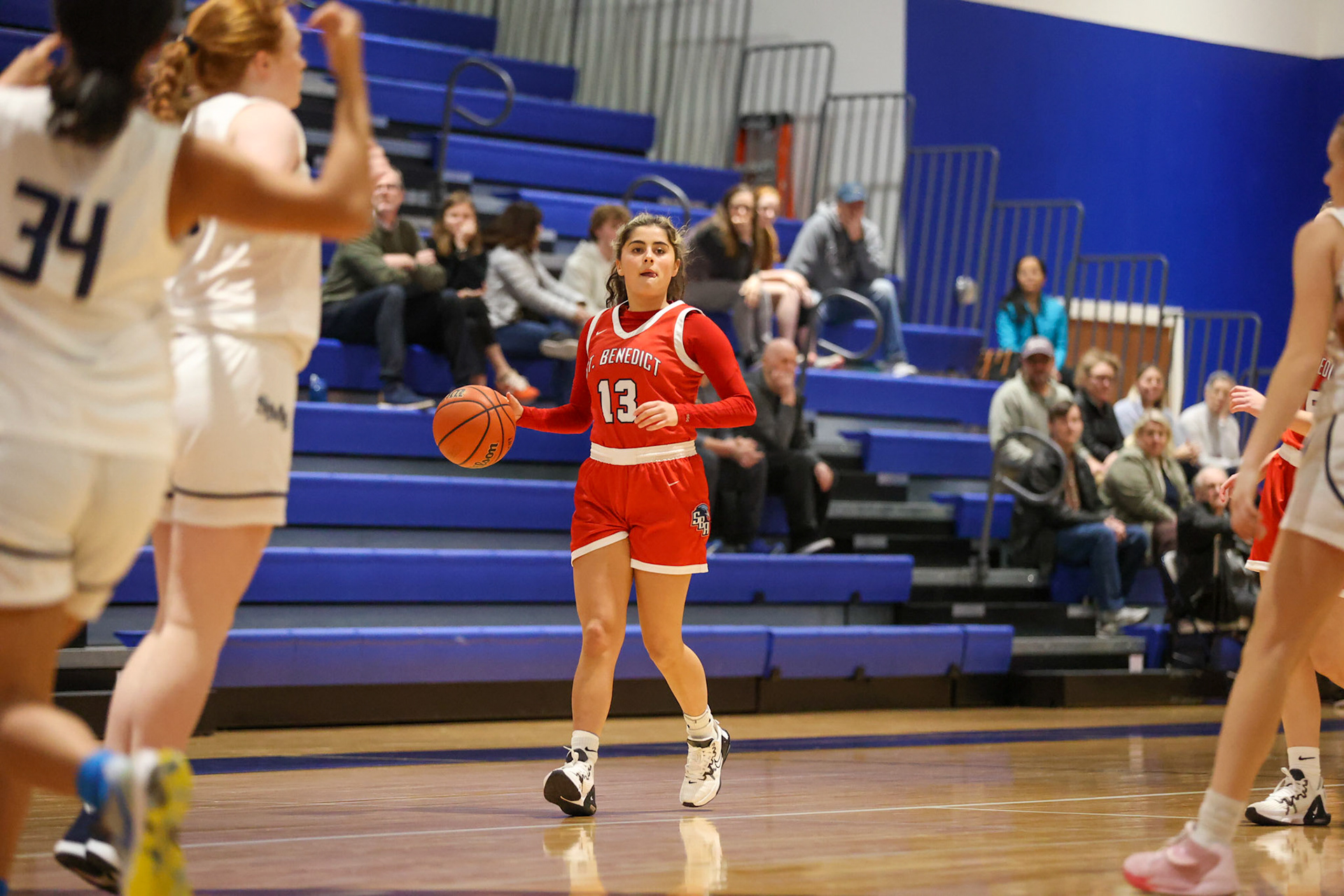 SBA Girls Basketball vs St. Mary’s. (Ryan Beatty Photo)