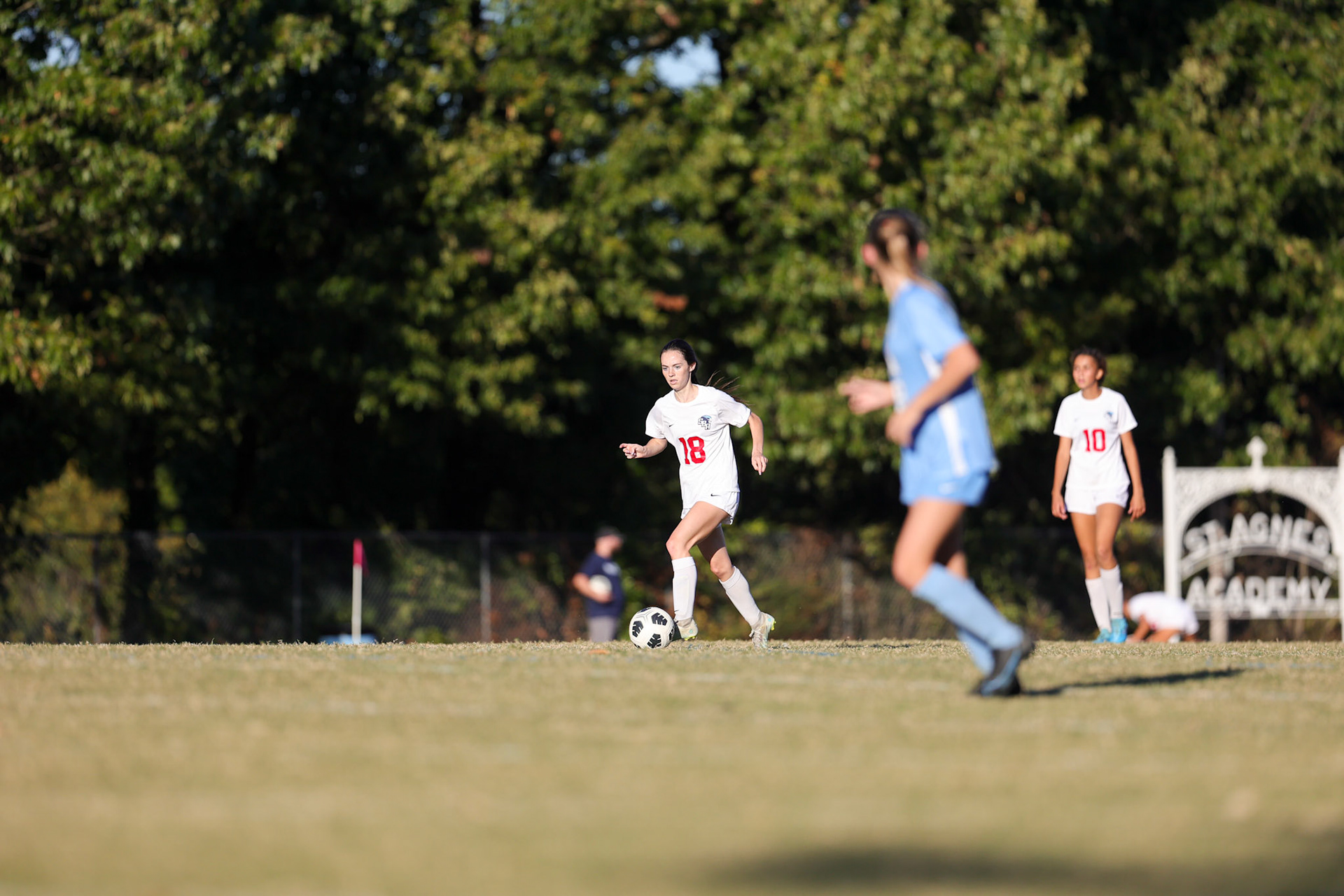 SBA Soccer vs St. Agnes at St. Agnes Academy in Memphis, TN on October 3, 2022. (Ryan Beatty)