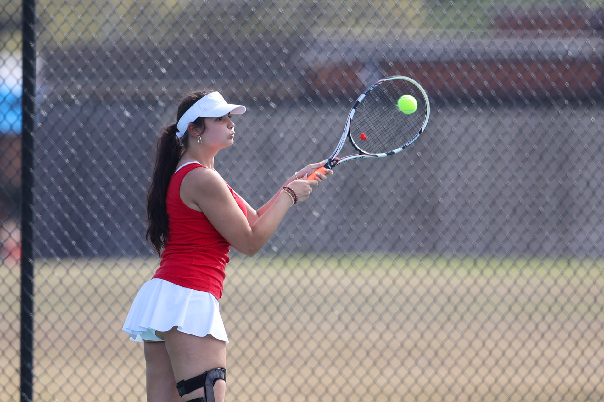 St. Benedict Tennis vs St. Mary’s on April 5, 2022 at St. Benedict at Auburndale High School in Memphis, TN. (Ryan Beatty/SBA)
