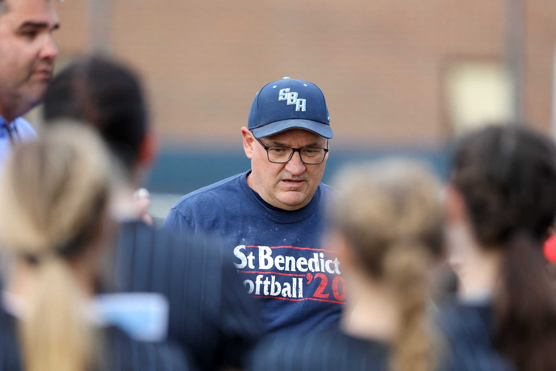 St. Benedict Softball vs St. Agnes Academy on Wednesday April 6, 2022 at St. Benedict At Auburndale High School in Memphis, TN. (Ryan Beatty/SBA)