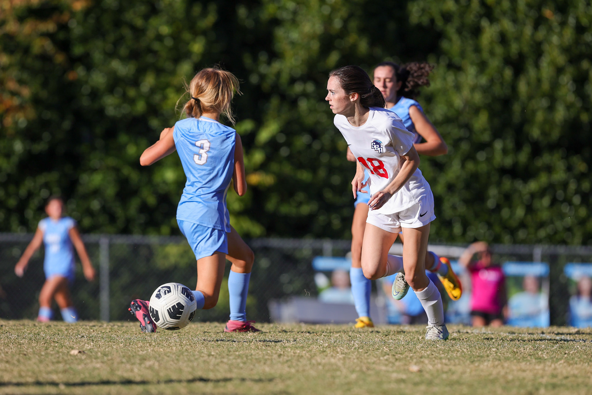 SBA Soccer vs St. Agnes at St. Agnes Academy in Memphis, TN on October 3, 2022. (Ryan Beatty)