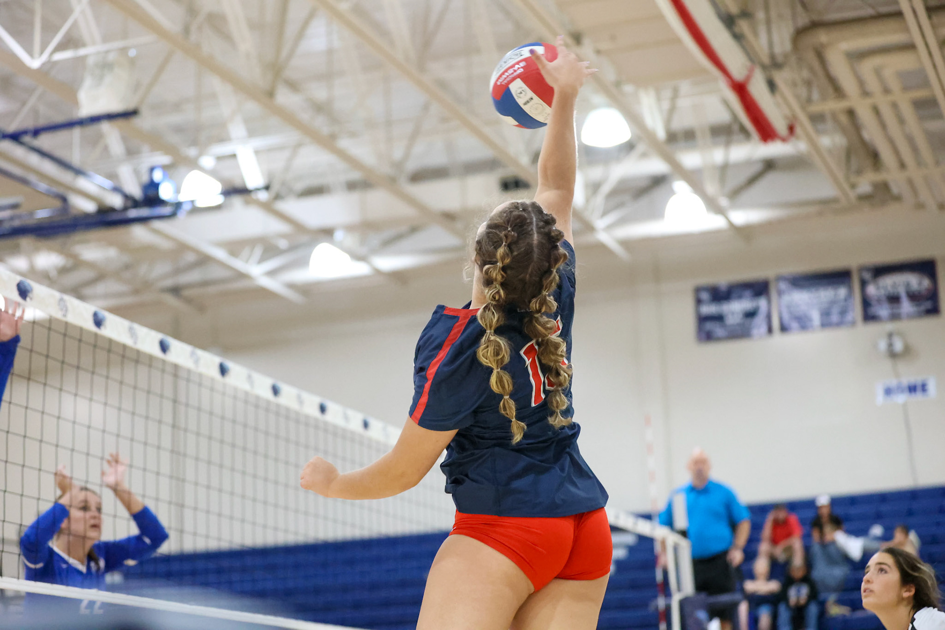 St. Benedict Volleyball vs West Memphis at St. Benedict on Monday, September 12, 2022. (Ryan Beatty/SBA)