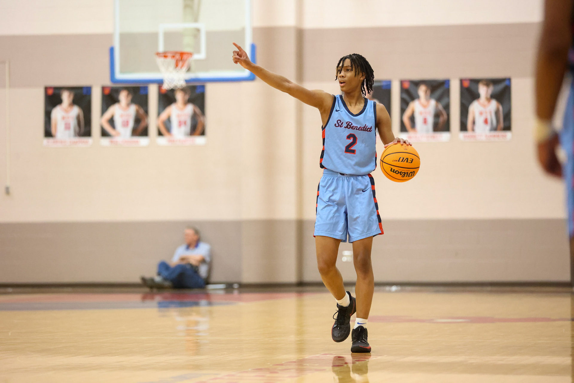 SBA Boys Basketball at MUS. (Ryan Beatty Photo)
