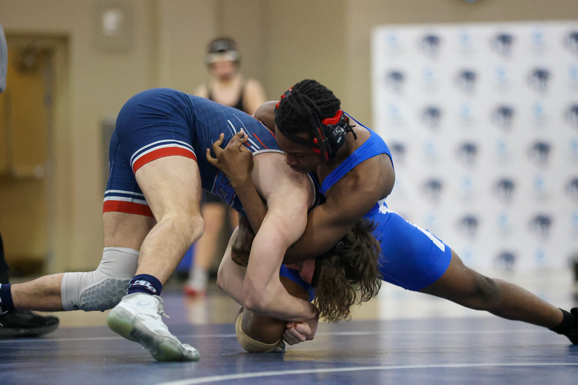 SBA Wrestling Senior Night vs Bartlett, Bolton, and ECS on Thursday, Feb. 10, 2022. (Ryan Beatty Photo)