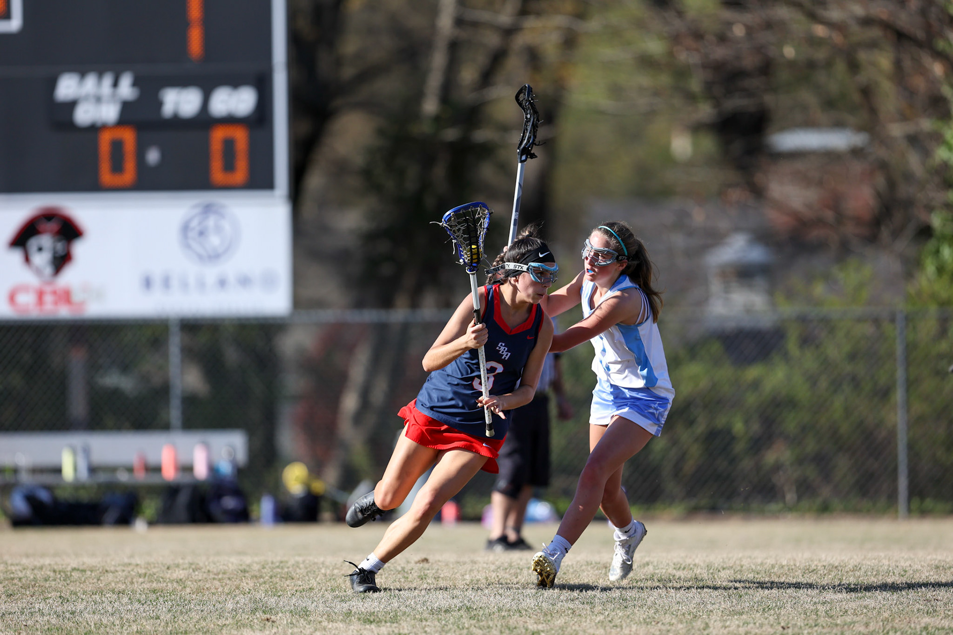 St. Benedict Girls Lacrosse vs St. Agnes on April 5, 2022 at St. Agnes Academy in Memphis, TN. (Ryan Beatty/SBA)