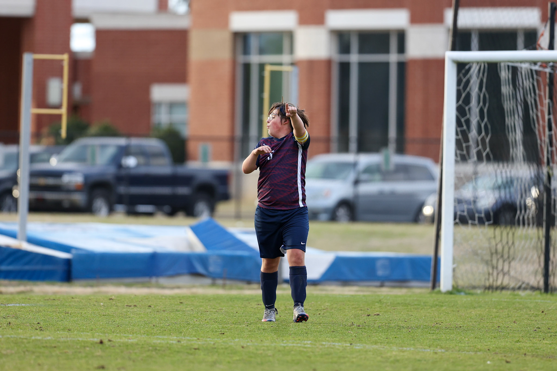 St. Benedict Soccer vs Millington on April 7, 2022 at St. Benedict At Auburndale High School in Memphis, TN. (Ryan Beatty/SBA)