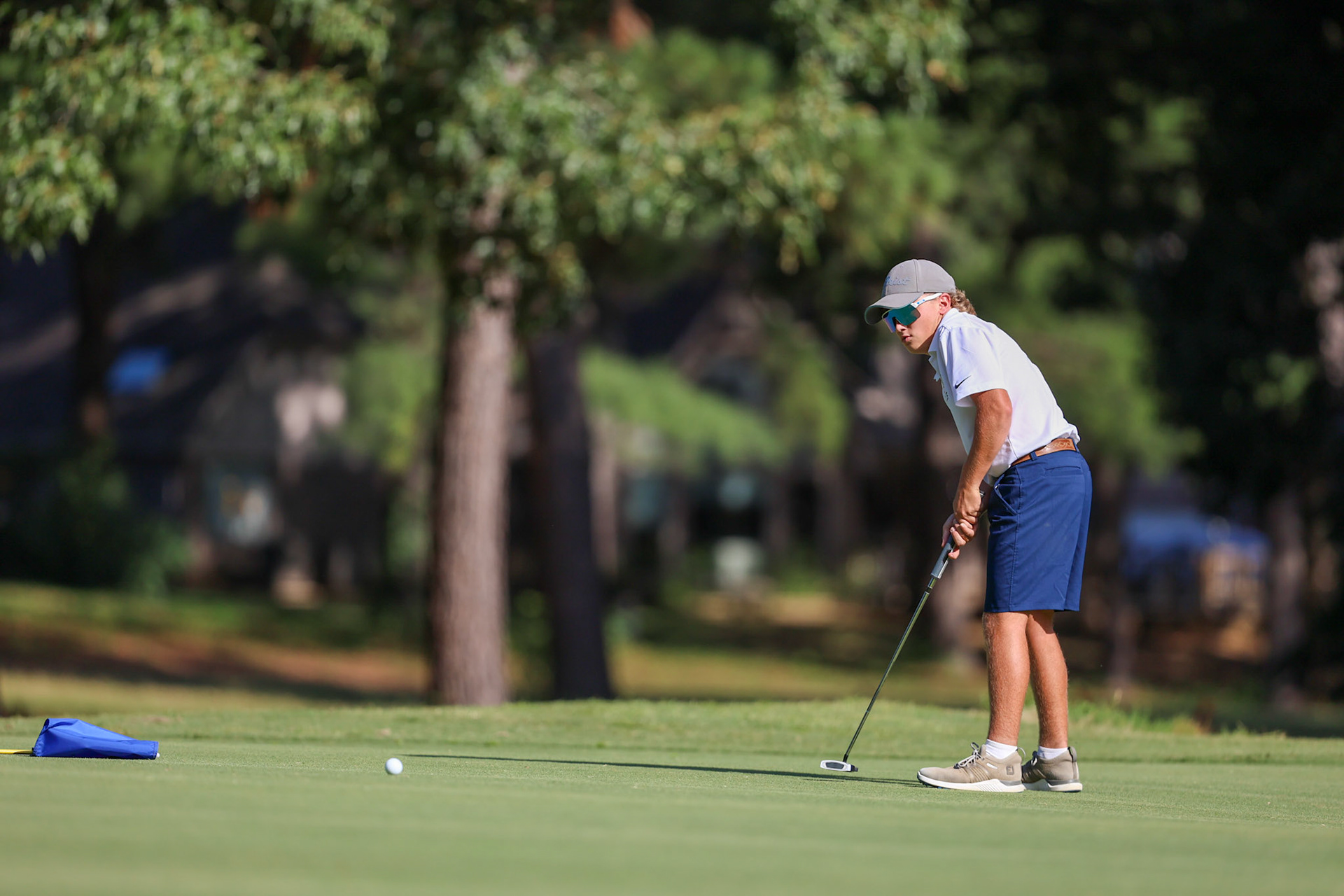St. Benedict Boys Golf vs Briarcrest at the Lakeland Golf Club on Thursday, September 15, 2022. (Ryan Beatty/SBA)