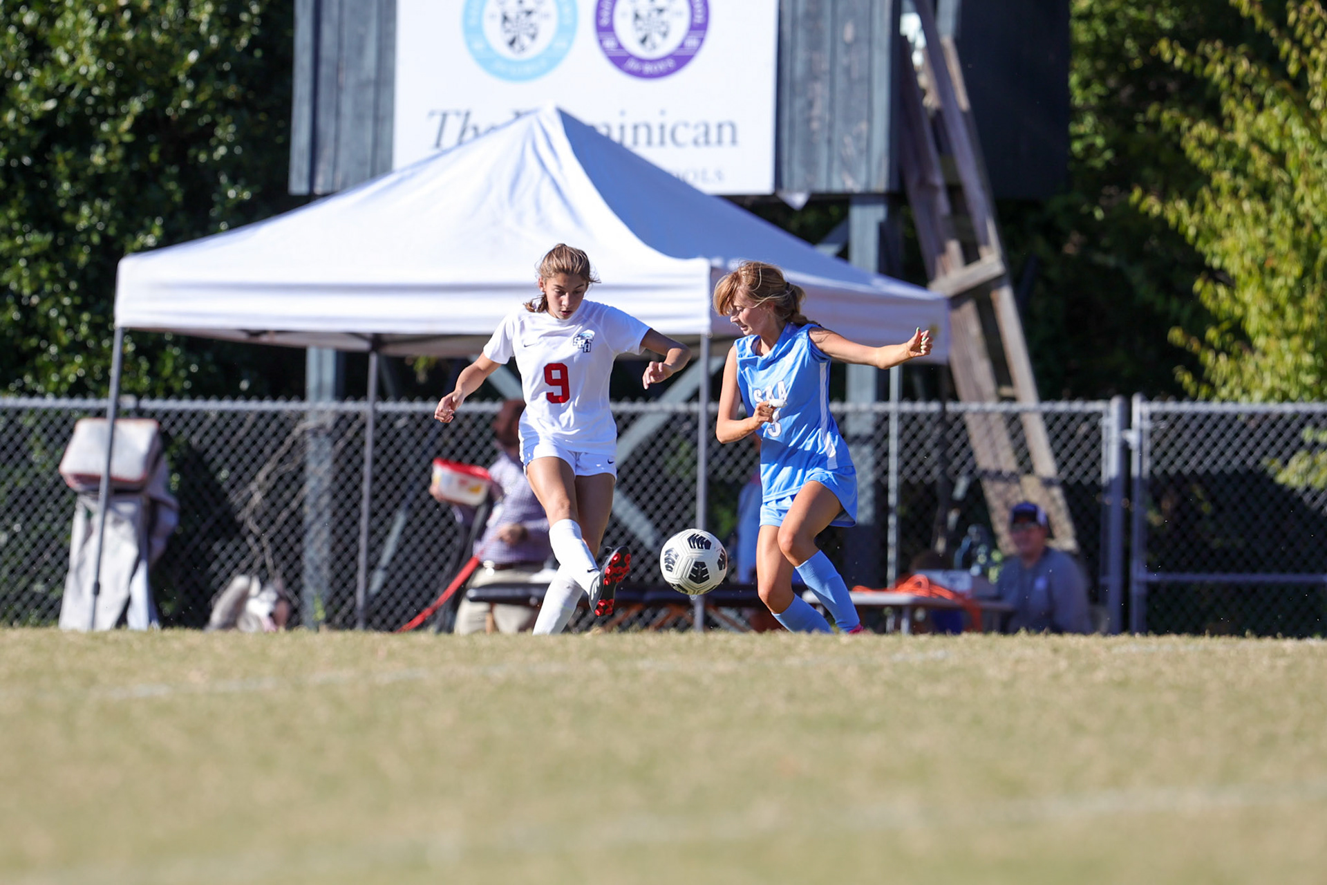 SBA Soccer vs St. Agnes at St. Agnes Academy in Memphis, TN on October 3, 2022. (Ryan Beatty)