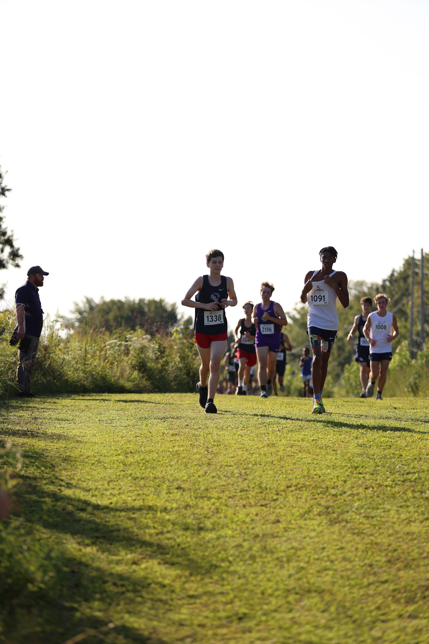 St. Benedict Cross Country MYA Meet 1 at Shelby Farms on Wednesday, September 14, 2022. (Ryan Beatty/SBA)