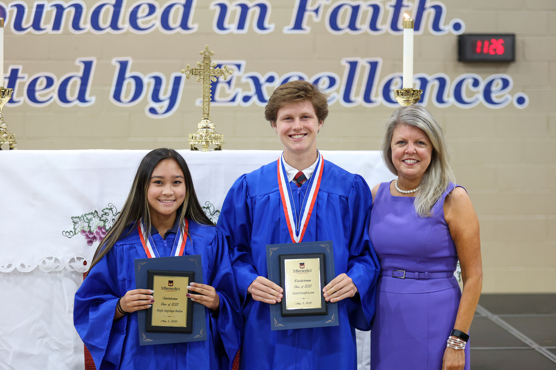 May Crowning at St. Benedict at Auburndale High School in Memphis, TN on May 3, 2022. (Ryan Beatty/SBA)