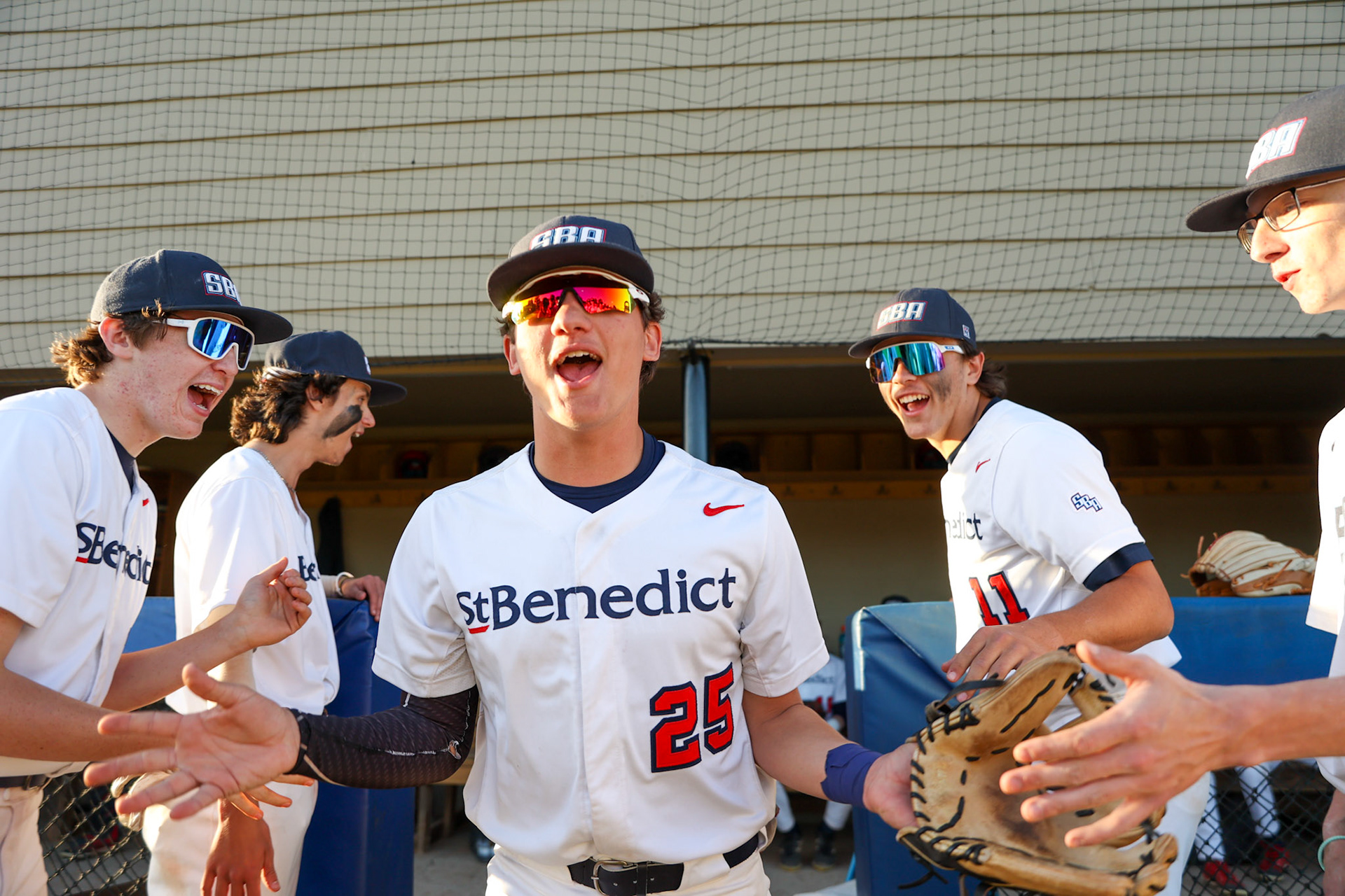 SBA Baseball Senior Night (Ryan Beatty Photo)