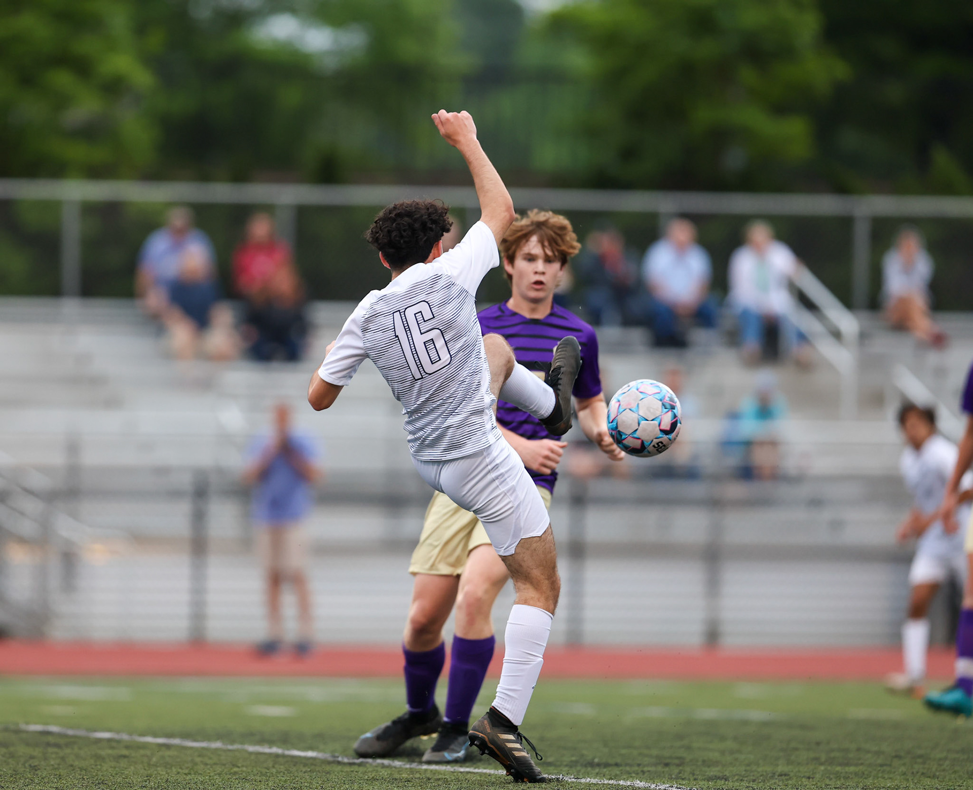 St. Benedict Soccer vs Christian Brothers at Christian Brothers High School in Memphis, TN on May 3, 2022. (Ryan Beatty/SBA)