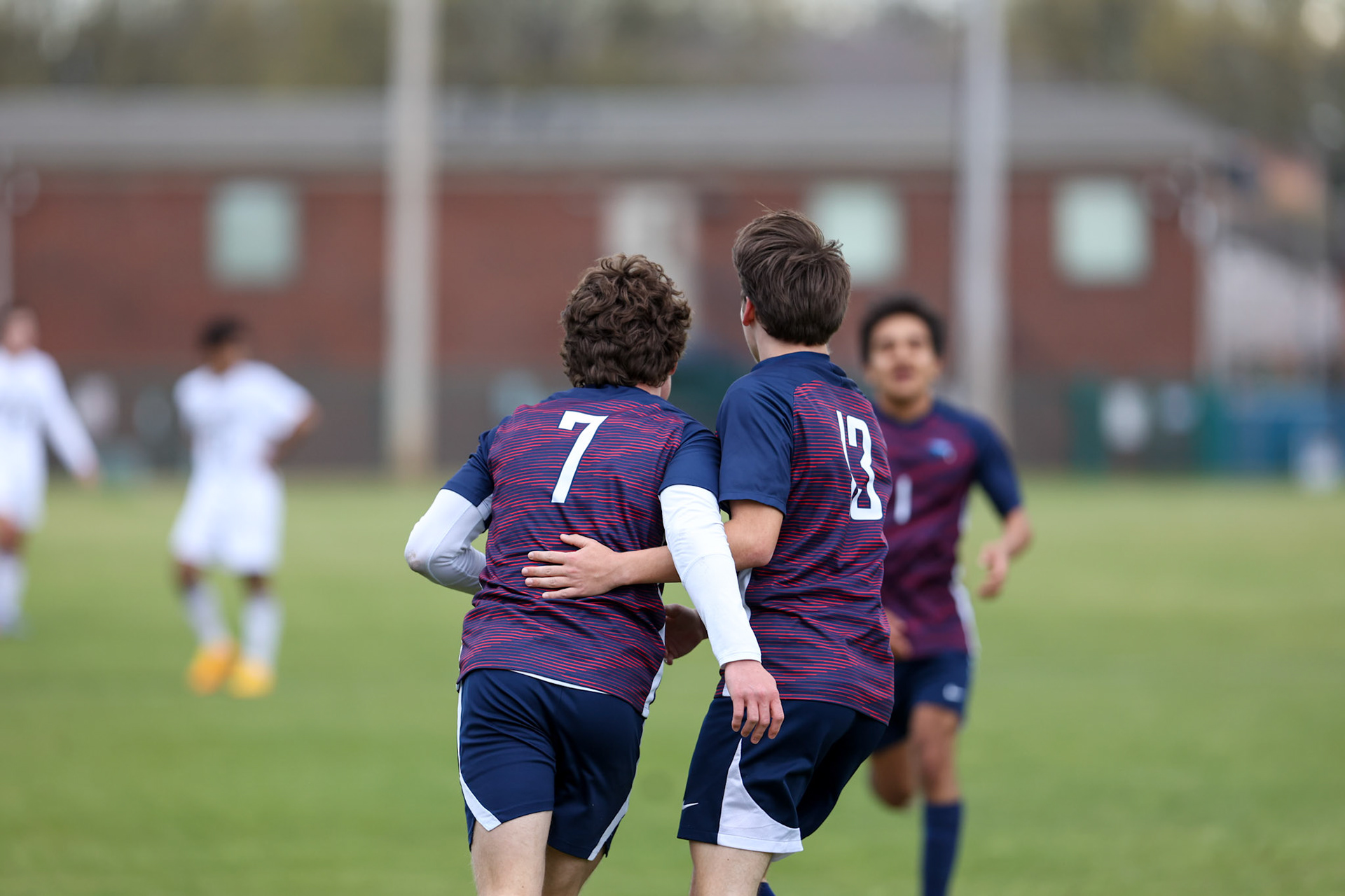 St. Benedict Soccer vs Millington on April 7, 2022 at St. Benedict At Auburndale High School in Memphis, TN. (Ryan Beatty/SBA)