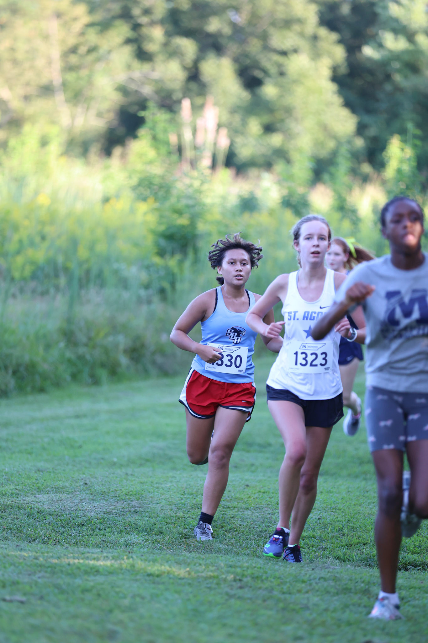 St. Benedict Cross Country MYA Meet 1 at Shelby Farms on Wednesday, September 14, 2022. (Ryan Beatty/SBA)