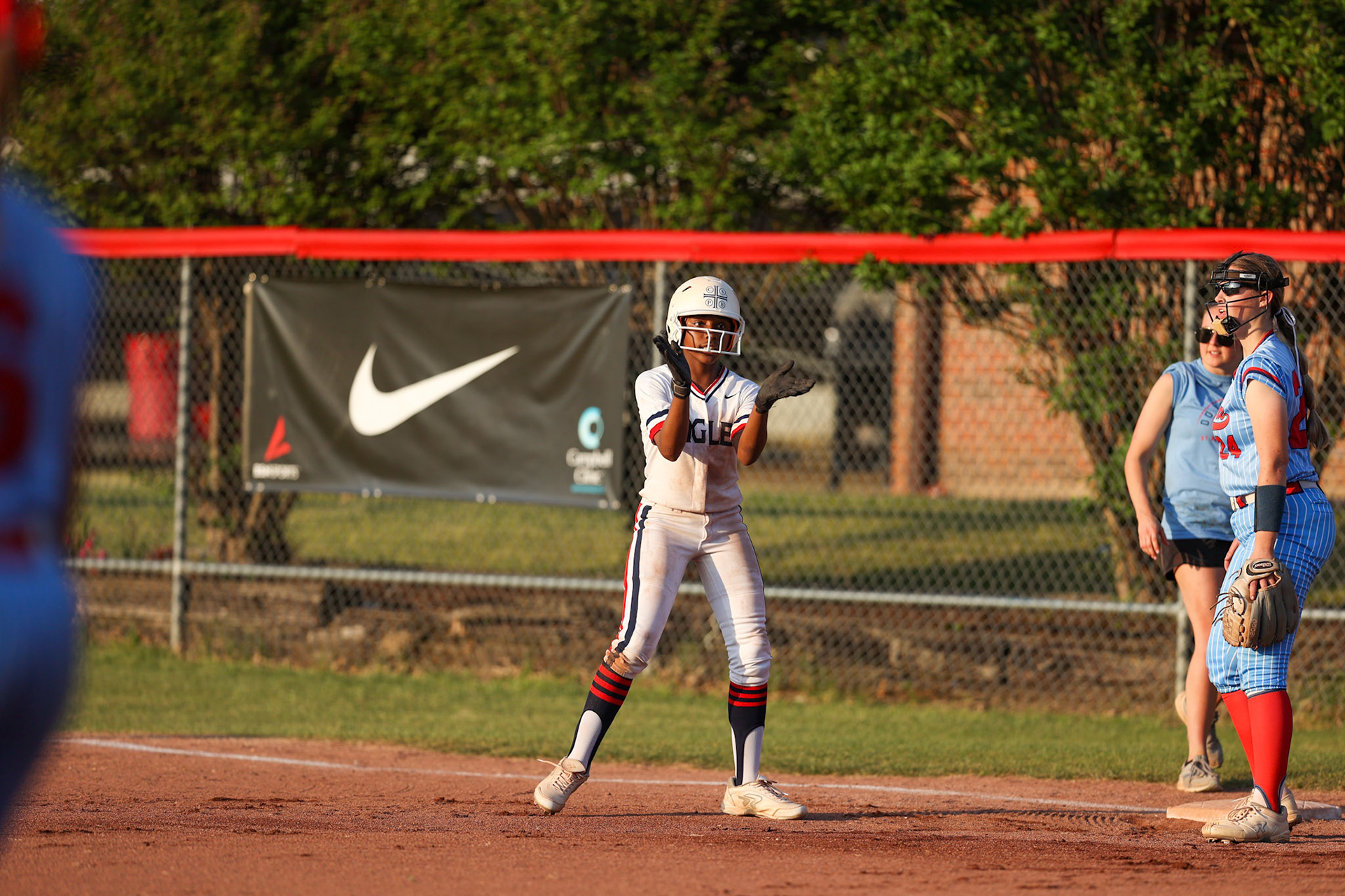 St. Benedict Softball vs TRA at St. Benedict At Auburndale on May 10, 2022 in the DII-AA Regional Softball Tournament. (Ryan Beatty/SBA)