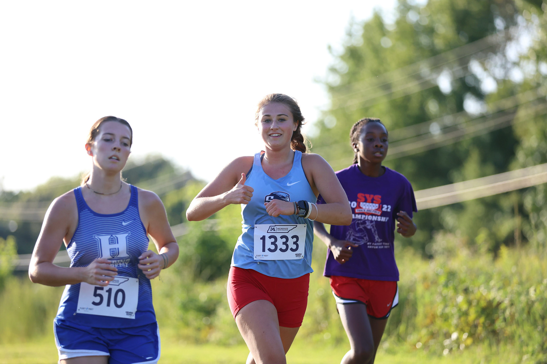 St. Benedict Cross Country MYA Meet 1 at Shelby Farms on Wednesday, September 14, 2022. (Ryan Beatty/SBA)