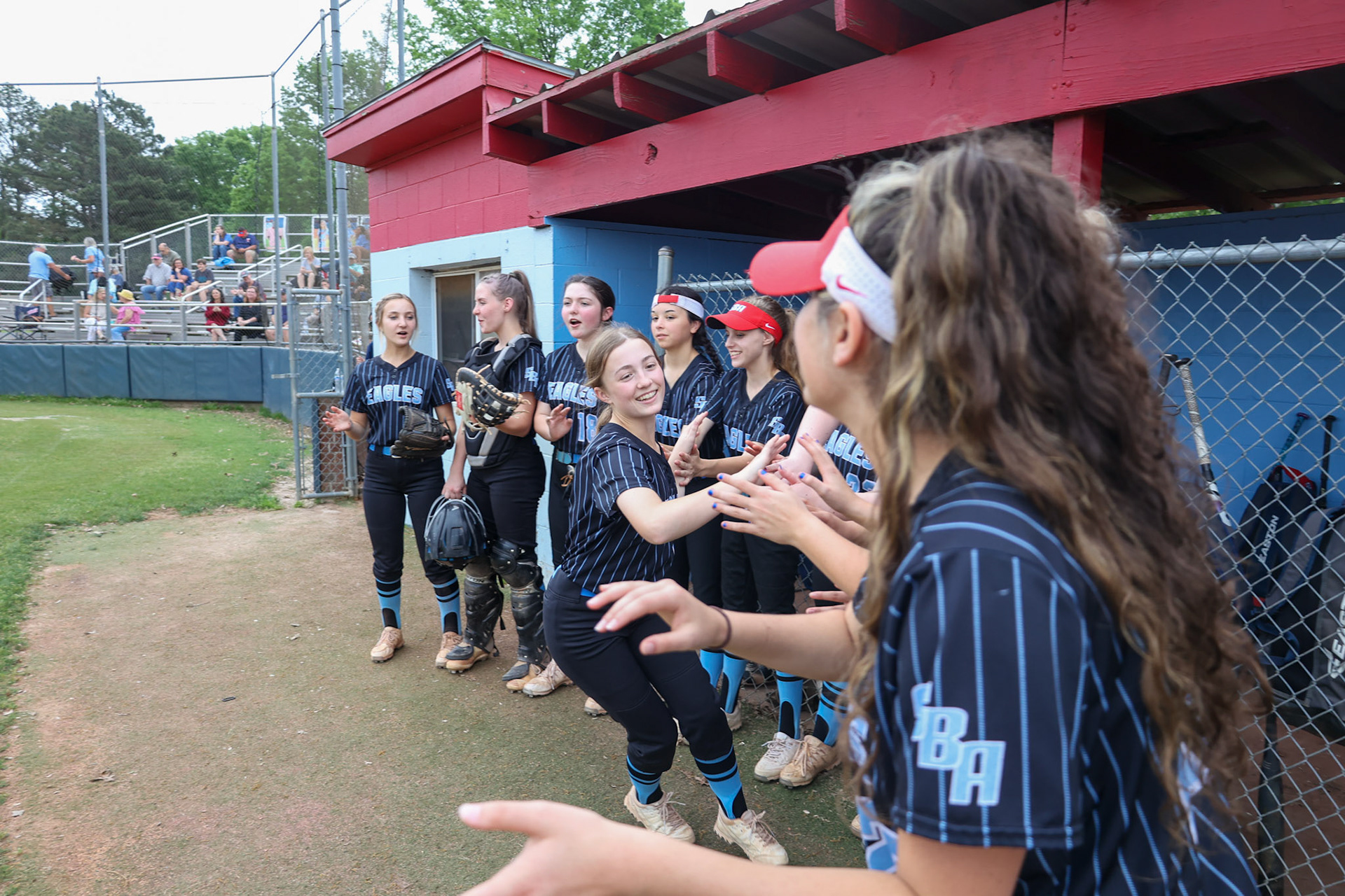St. Benedict Softball vs Tipton Rosemark Academy at St. Benedict High School in Memphis, TN on May 3, 2022. (Ryan Beatty/SBA)