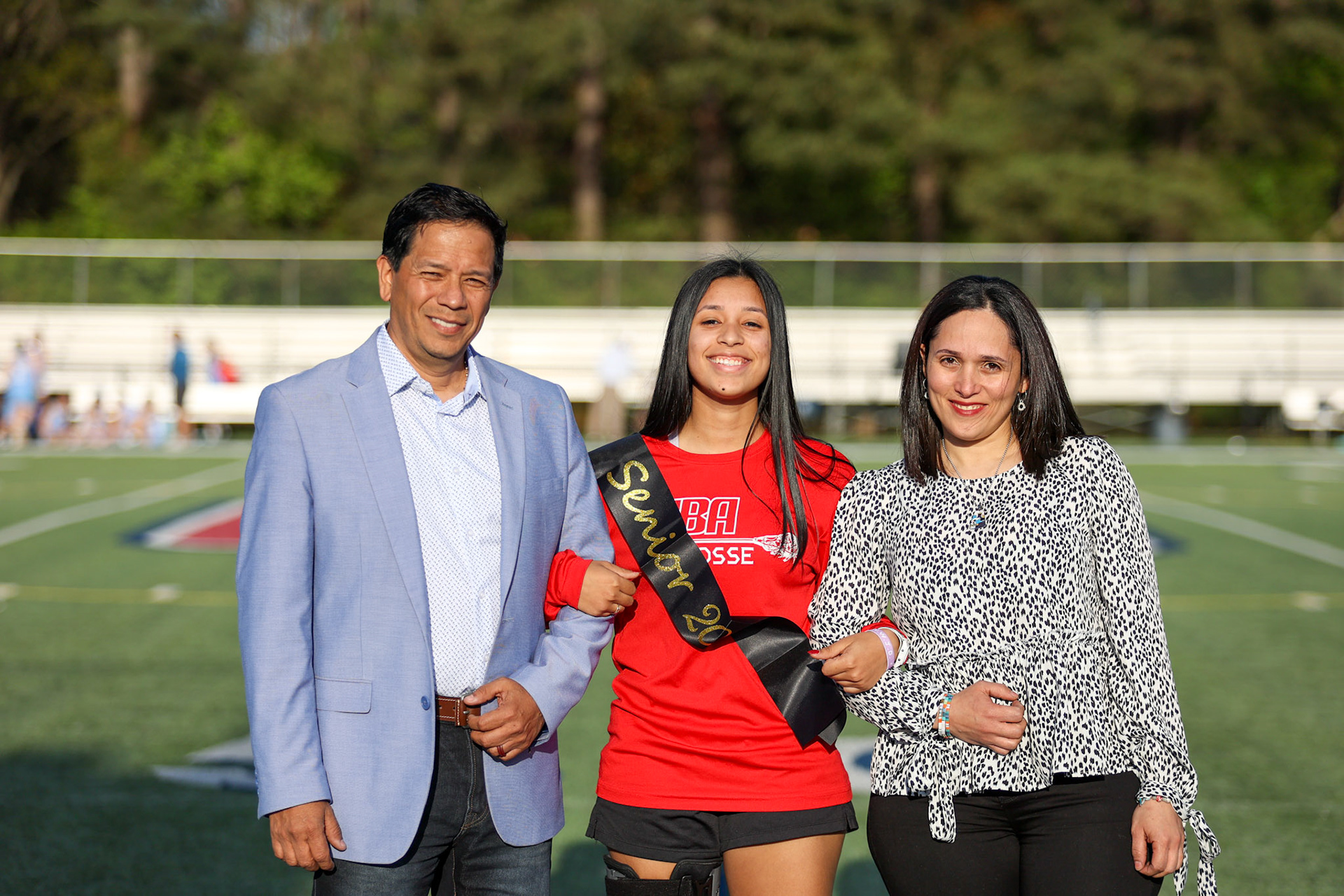 St. Benedict Girls Lacrosse vs St. Agnes on Senior Night at St. Benedict at Auburndale in Memphis, TN on April 19, 2022. (Ryan Beatty/SBA)