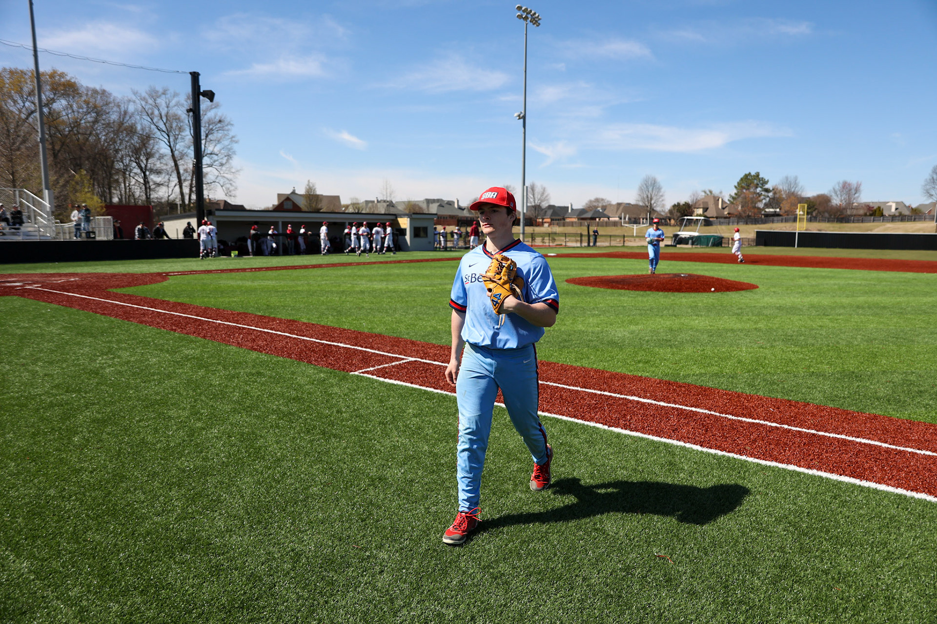 SBA Baseball at ECS on Wednesday, March 15, 2023. (Ryan Beatty Photo)