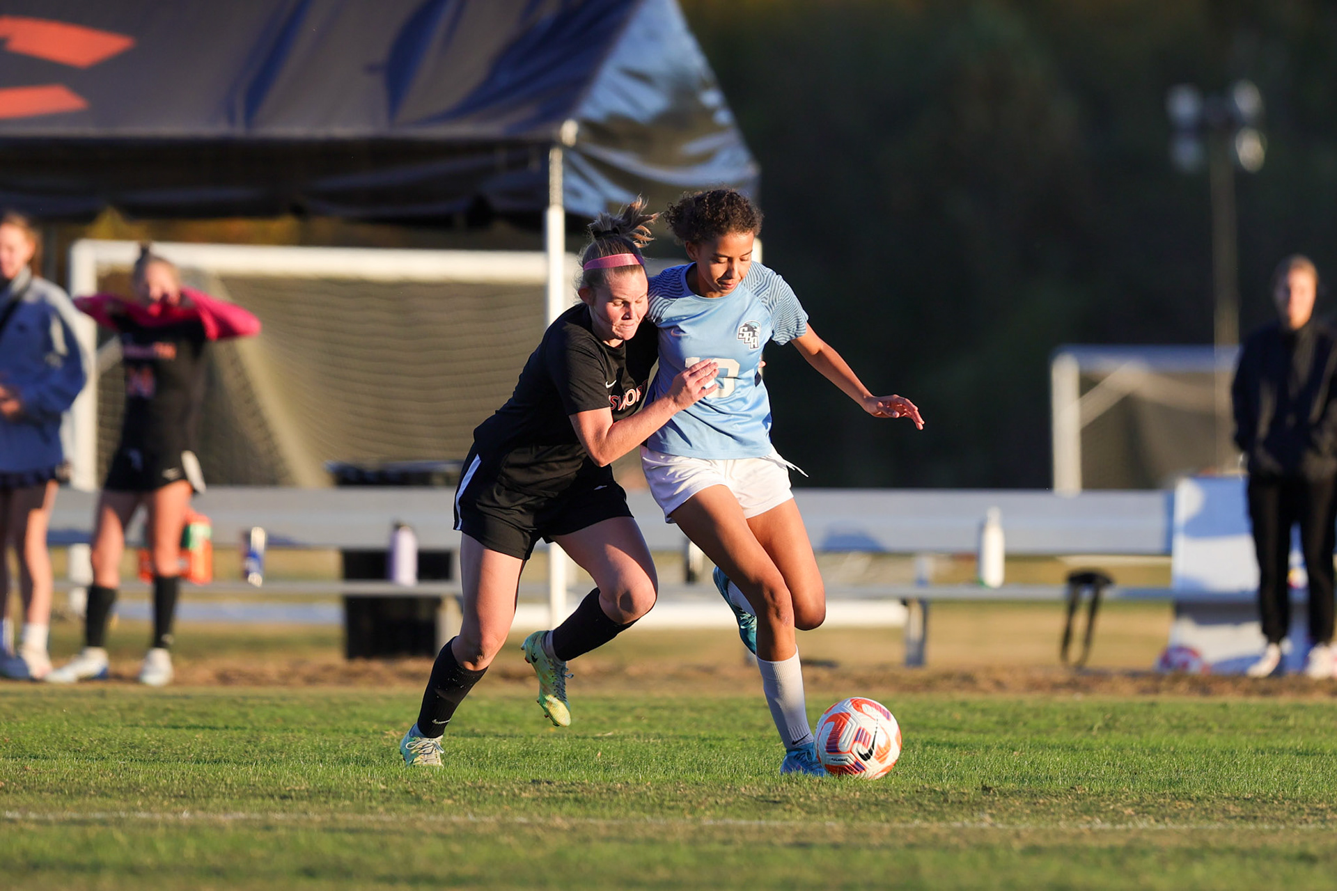 SBA Girl’s Soccer vs. Ensworth in the first round of the TSSAA State Tournament in Nashville, TN, on Oct. 17, 2022. (Ryan Beatty/SBA)