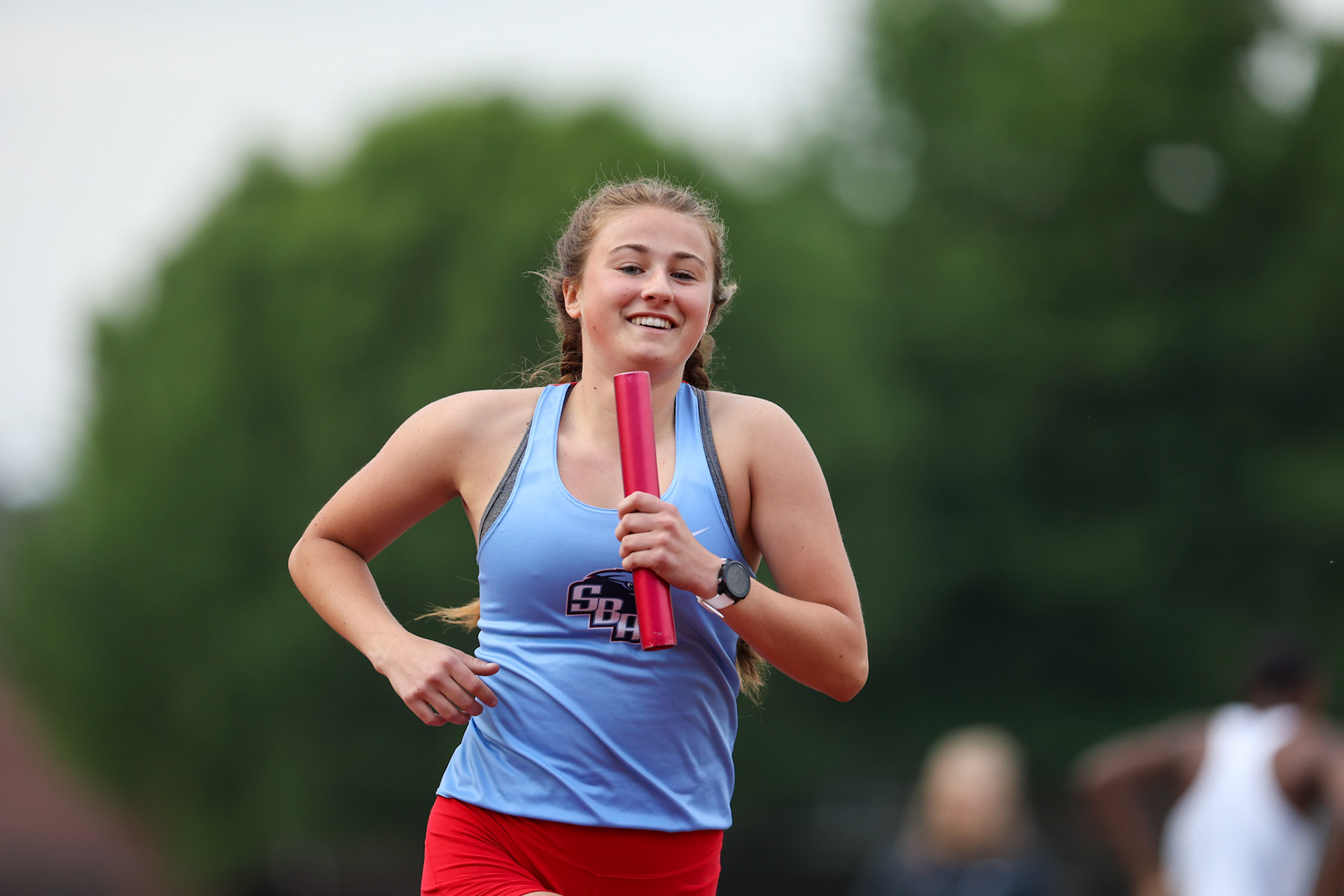 St. Benedict Track at Memphis University School in Memphis, TN on May 3, 2022. (Ryan Beatty/SBA)