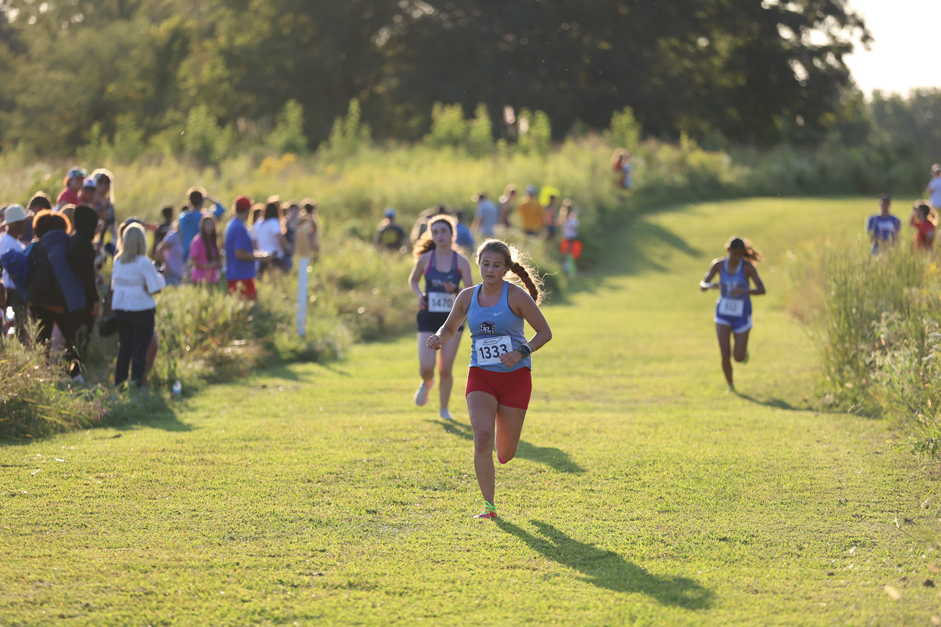 St. Benedict Cross Country MYA Meet 1 at Shelby Farms on Wednesday, September 14, 2022. (Ryan Beatty/SBA)