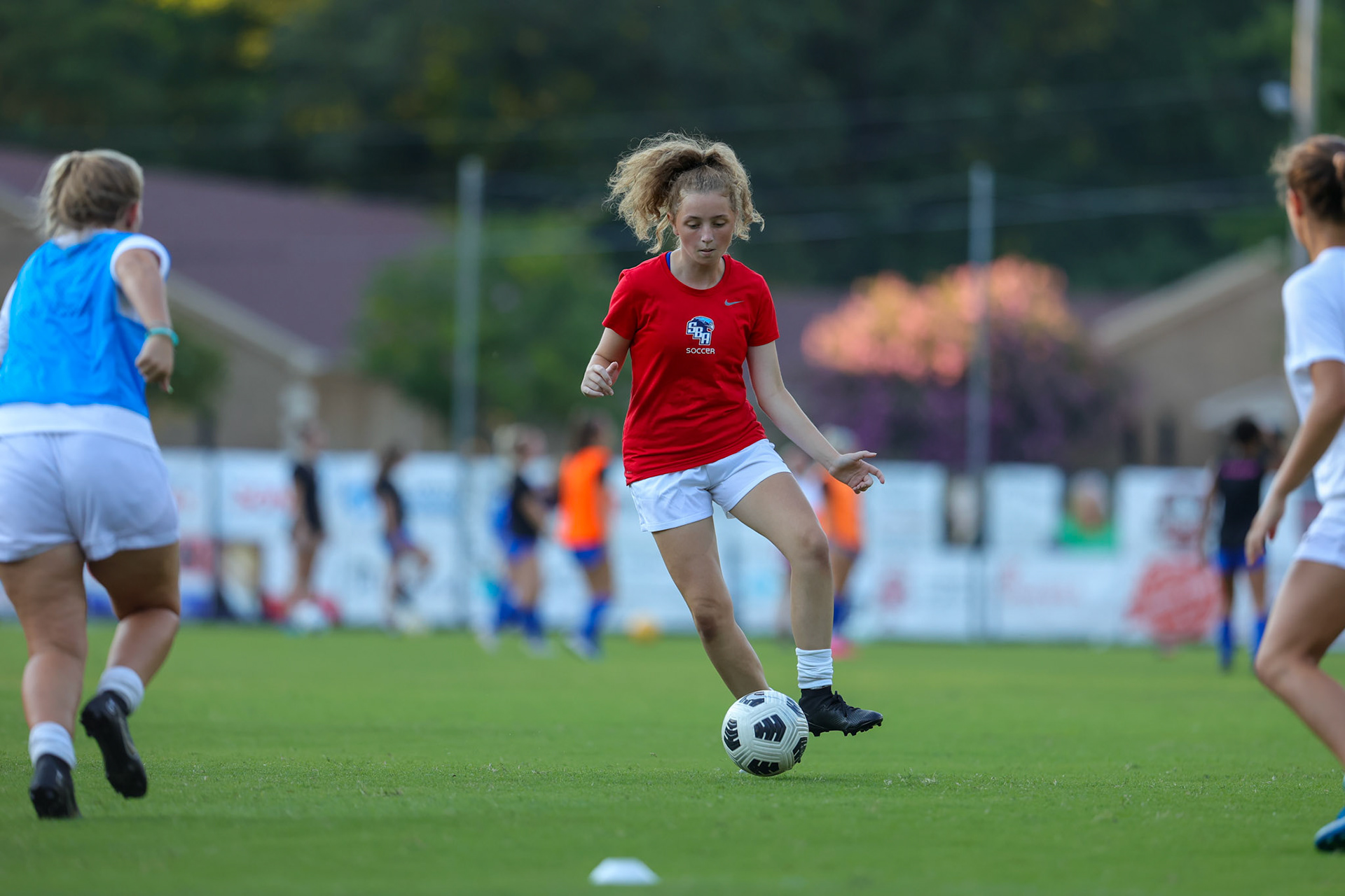 SBA Soccer vs Bartlett at Bartlett High School on Thursday, August 18, 2022. (Ryan Beatty/SBA)