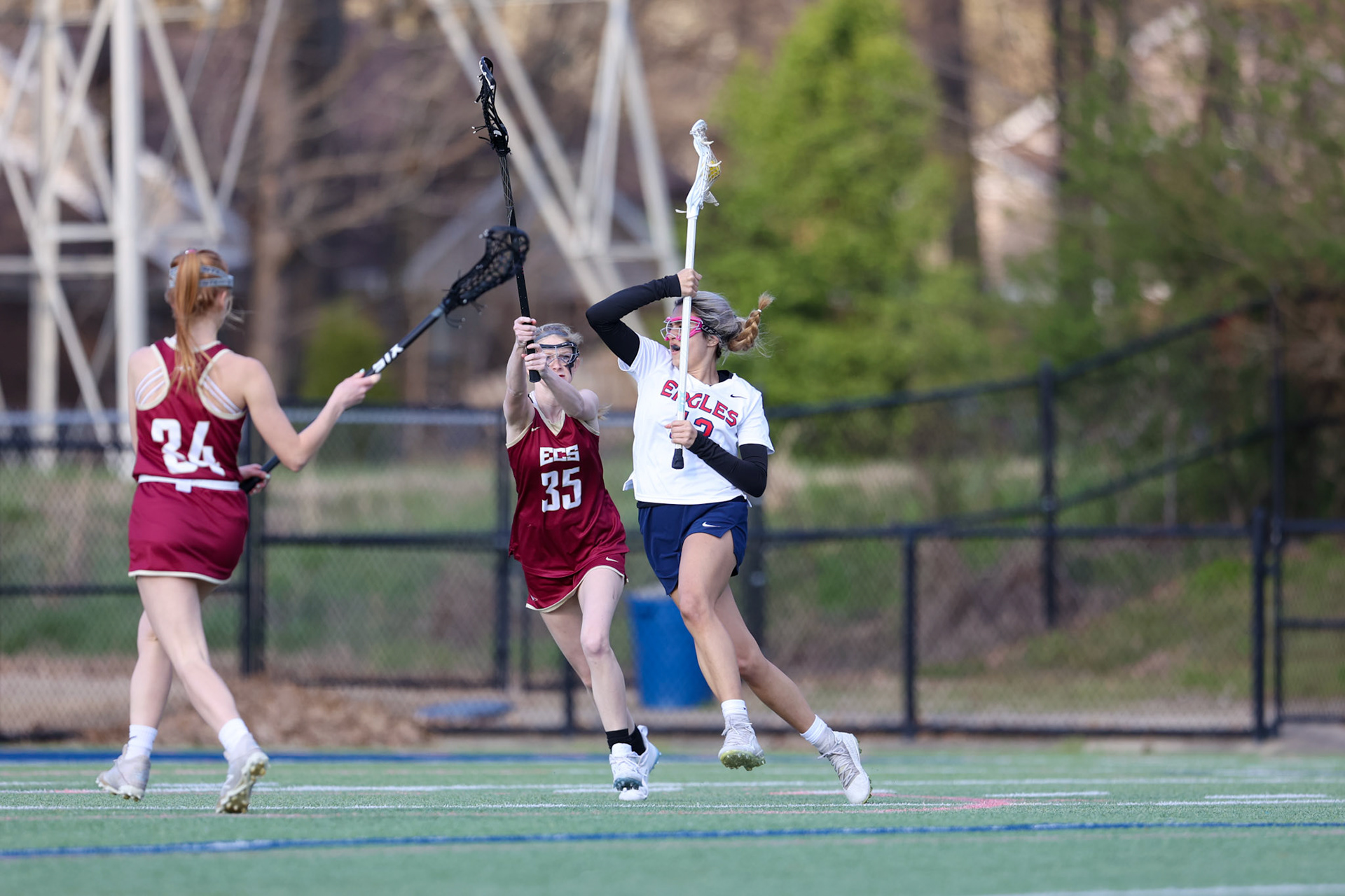 SBA Lacrosse vs ECS. (Ryan Beatty Photo)