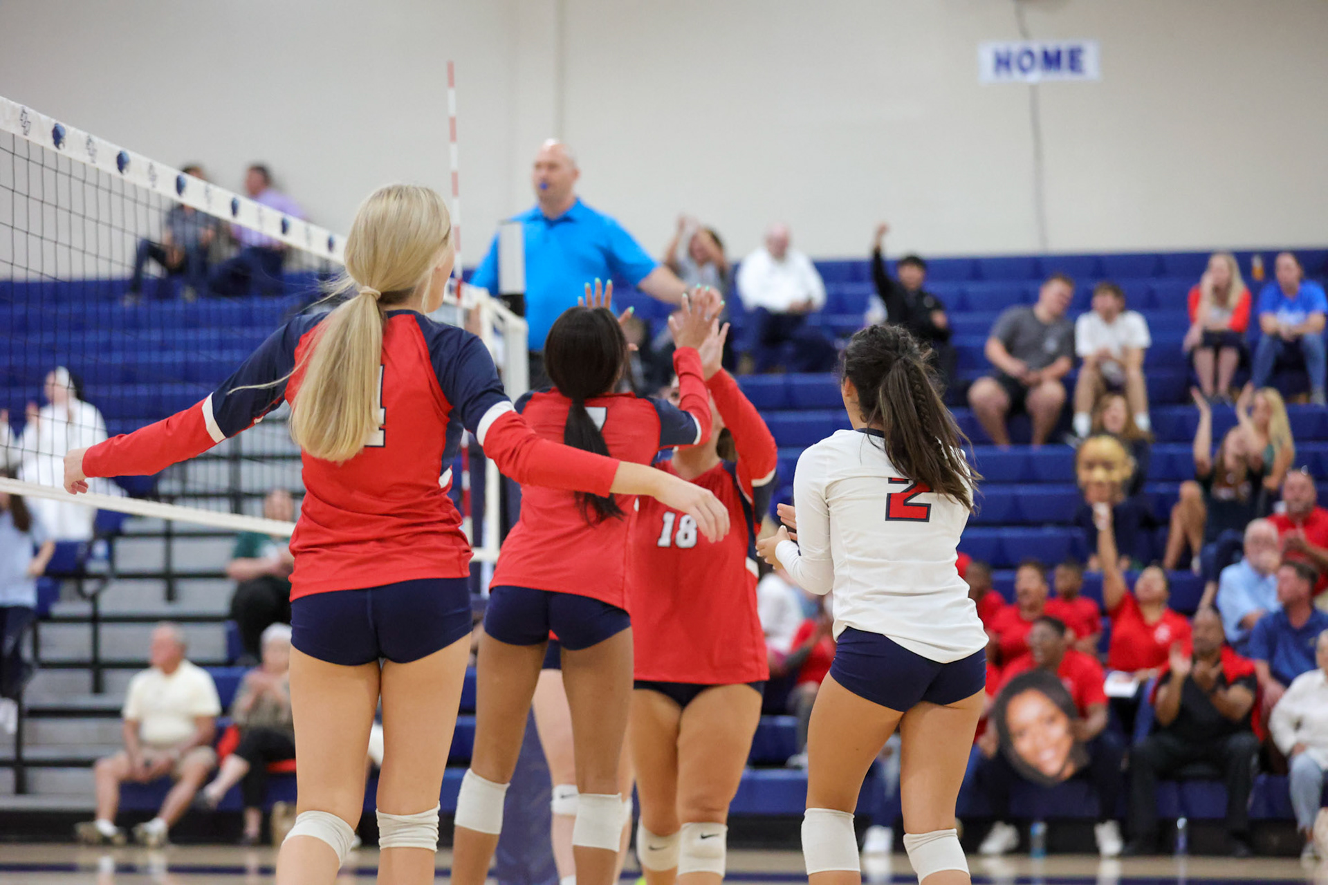 St. Benedict Volleyball vs White Station at St. Benedict at Auburndale in Memphis, TN on Thursday, September 22, 2022. (Ryan Beatty/SBA)