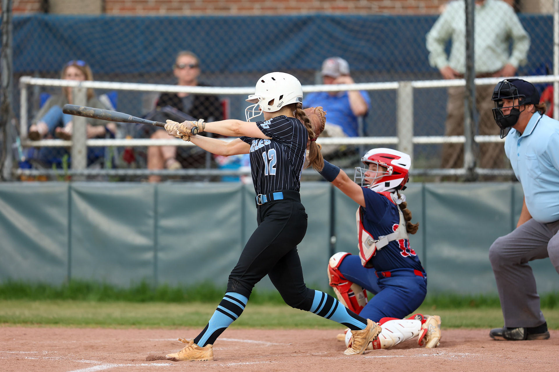 St. Benedict Softball vs Tipton Rosemark Academy at St. Benedict High School in Memphis, TN on May 3, 2022. (Ryan Beatty/SBA)