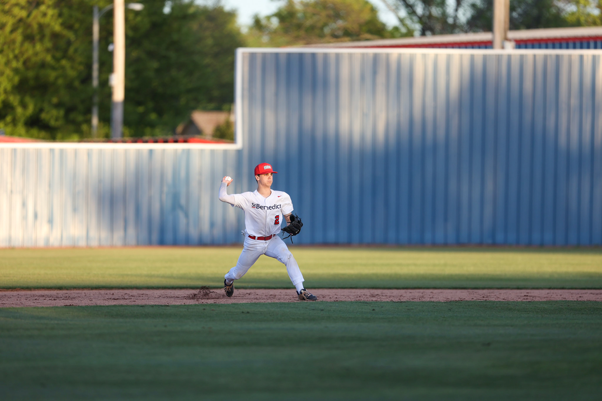 St. Benedict Baseball Senior Night vs CBHS at St. Benedict at Auburndale High School on April 26, 2022.  (Ryan Beatty/SBA)