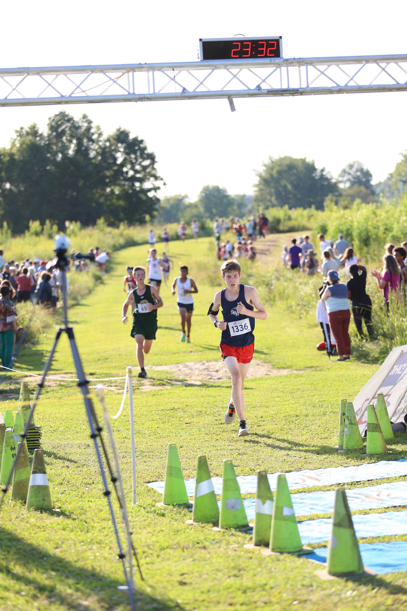 St. Benedict Cross Country MYA Meet 1 at Shelby Farms on Wednesday, September 14, 2022. (Ryan Beatty/SBA)