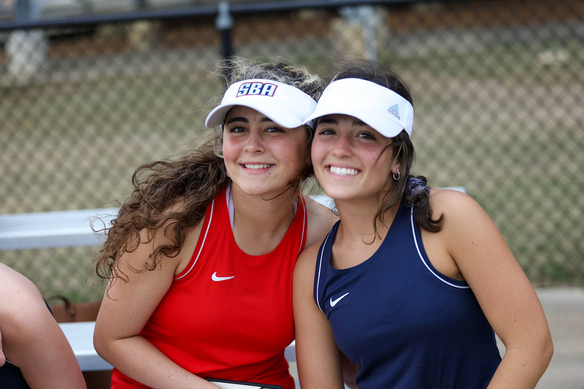 St. Benedict Tennis vs Briarcrest at Briarcrest Christian School on April 12, 2022 in Memphis, TN. (Ryan Beatty/SBA)