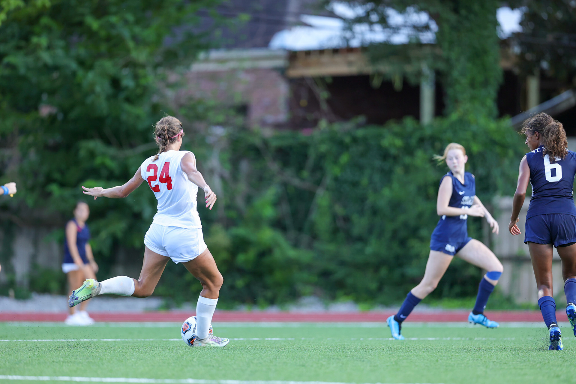 St. Benedict Soccer vs St. Mary’s on August 30, 2022. (Ryan Beatty/SBA)