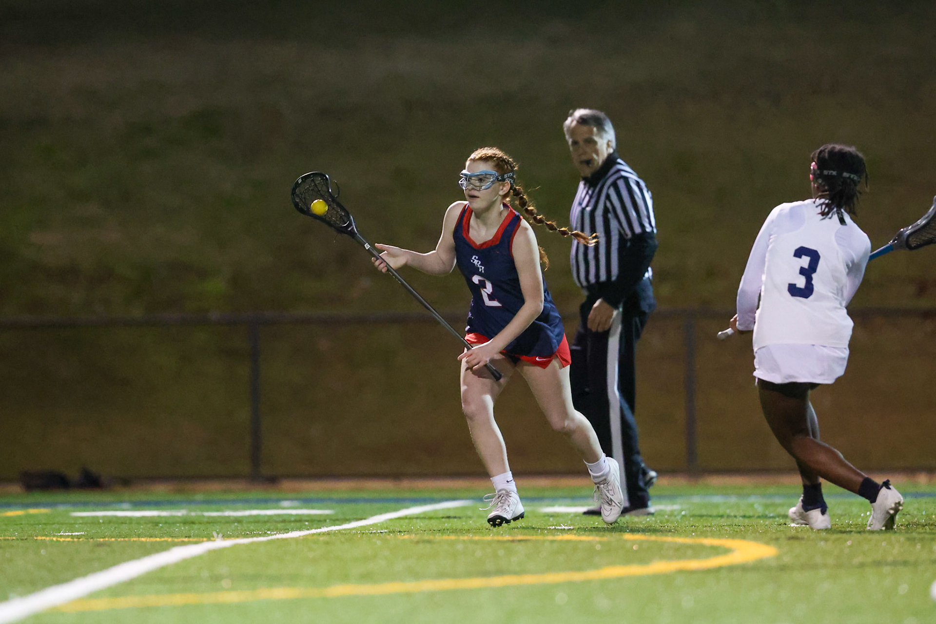 SBA Girls Lacrosse vs Lausanne on Wednesday, March 8, 2023. (Ryan Beatty Photo)